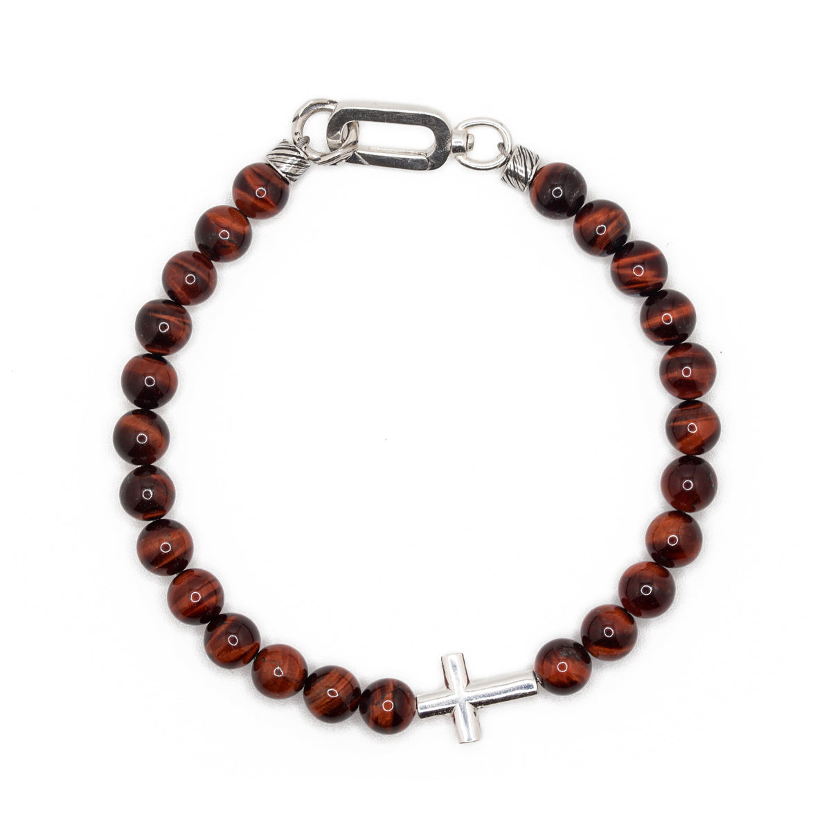 Crossroads Bracelet | Red Tiger's Eye