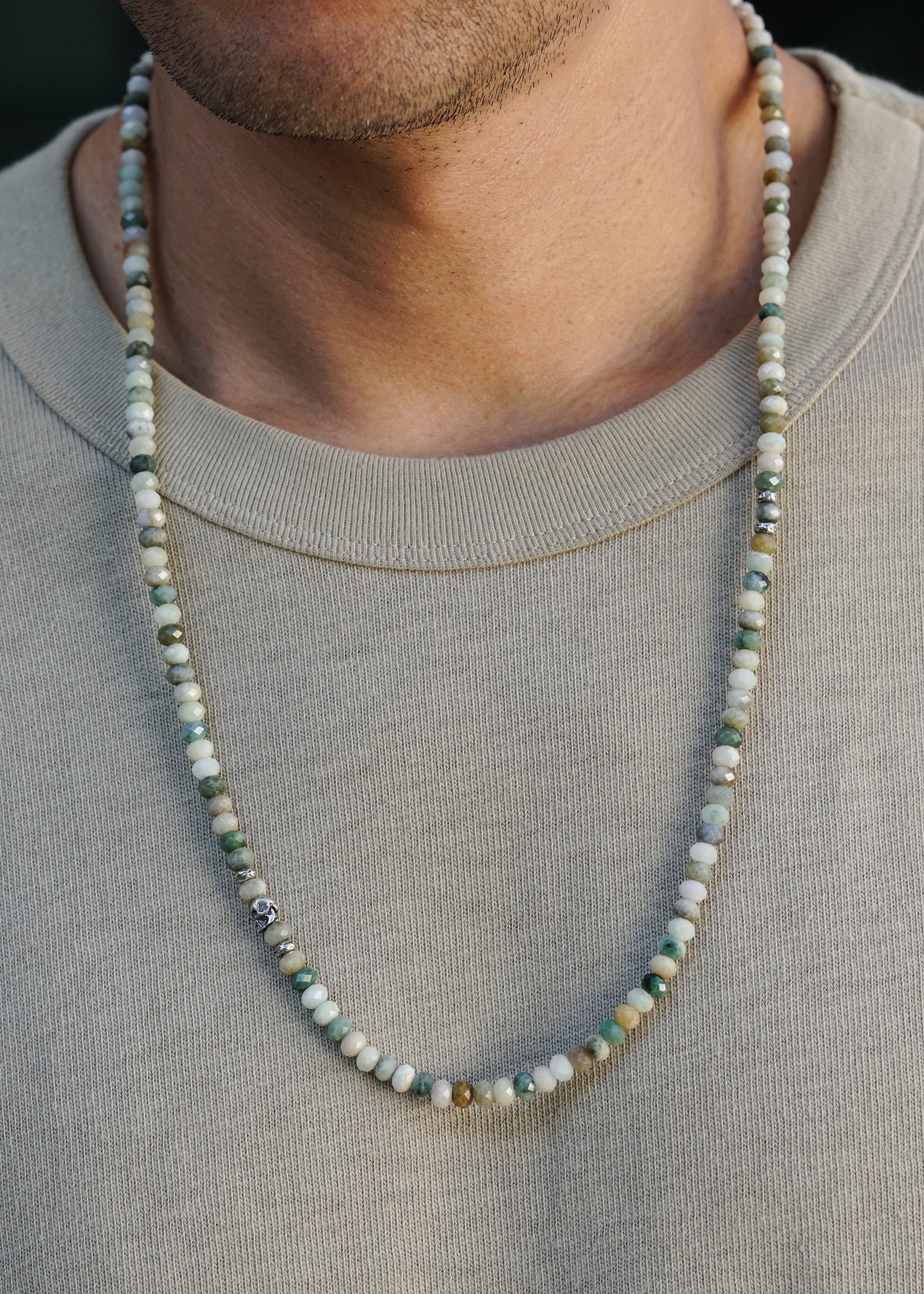 Ghost Jade Necklace | Burmese Jade