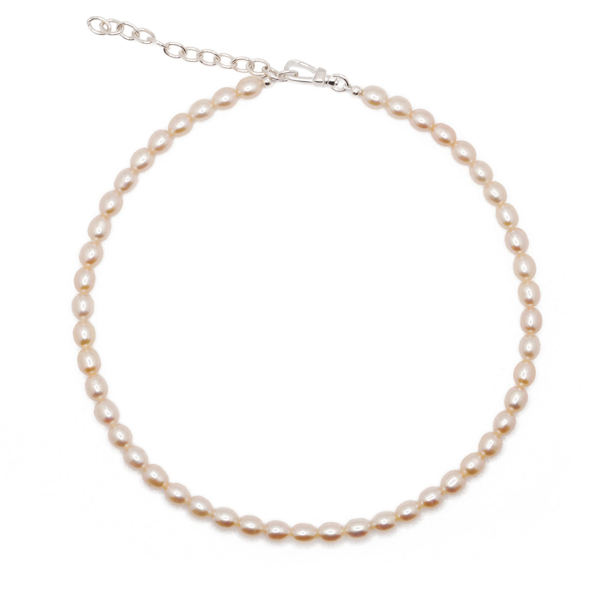 Peach Pearl Necklace