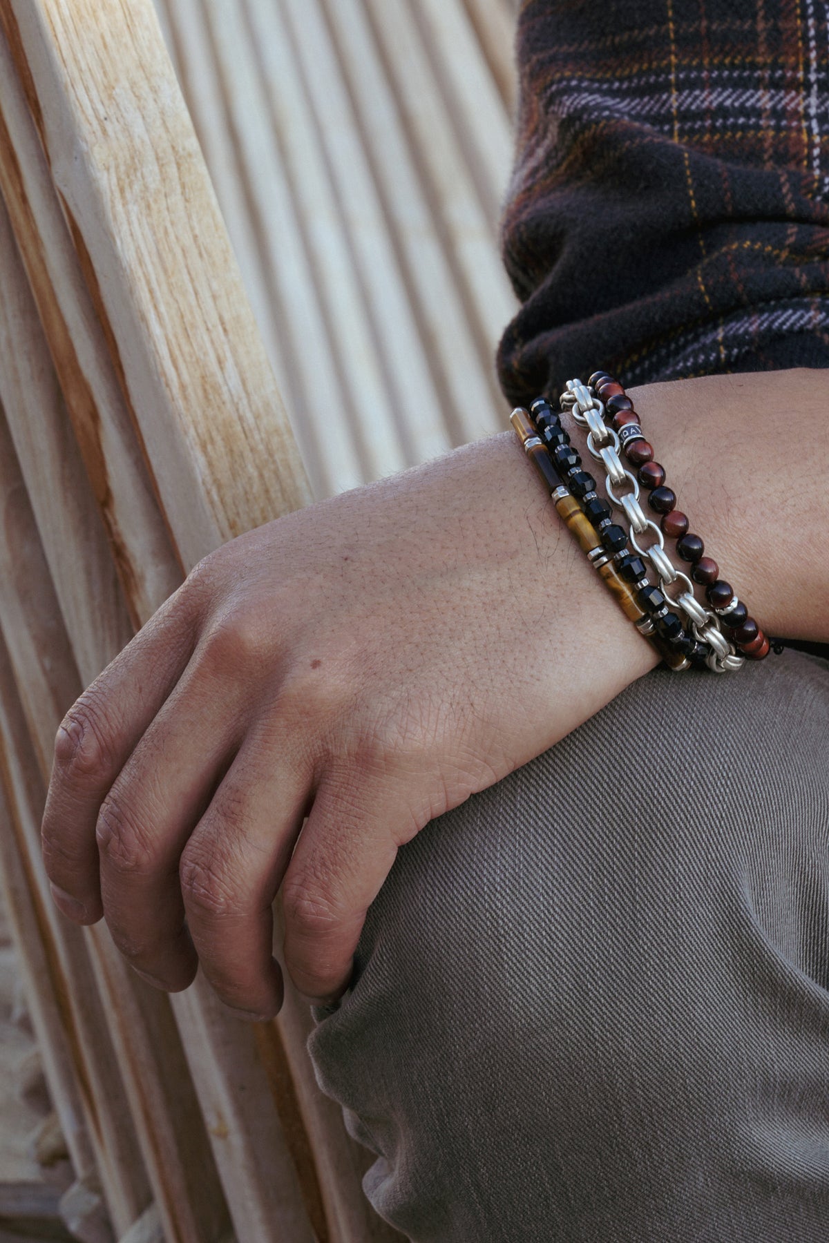 Signature Bracelet | Red Tiger's Eye