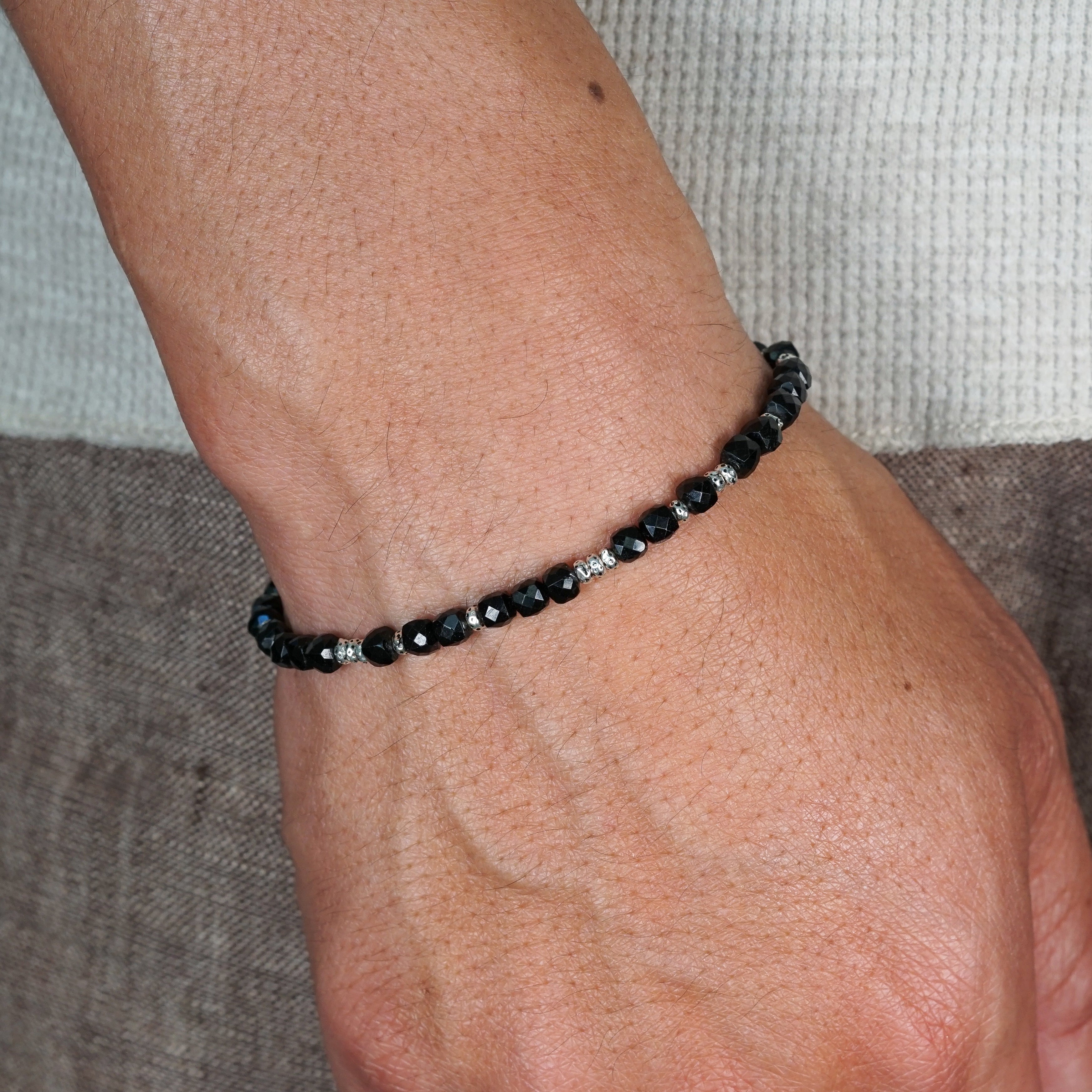 Axis Bracelet | Black Tourmaline