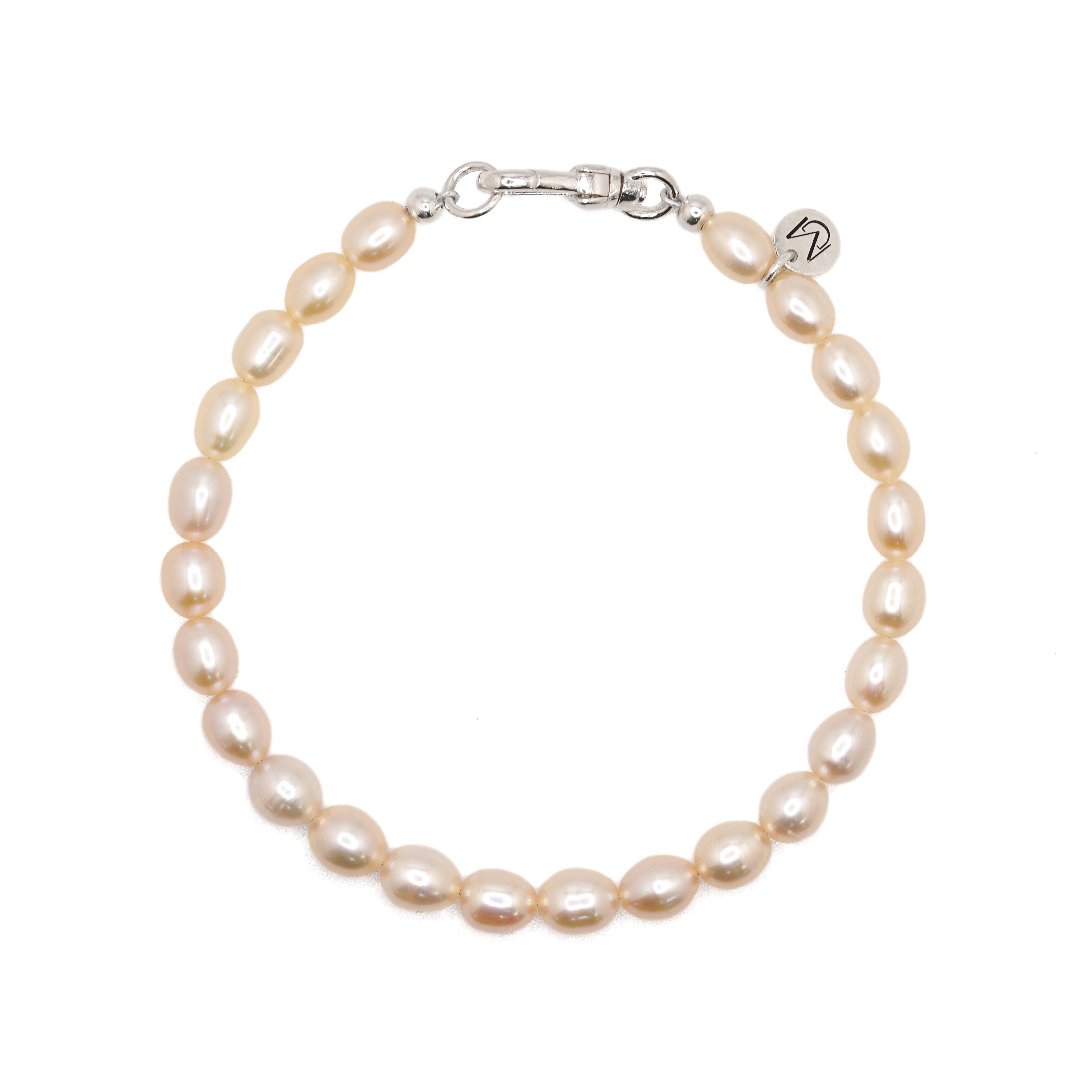 Peach Pearl Bracelet