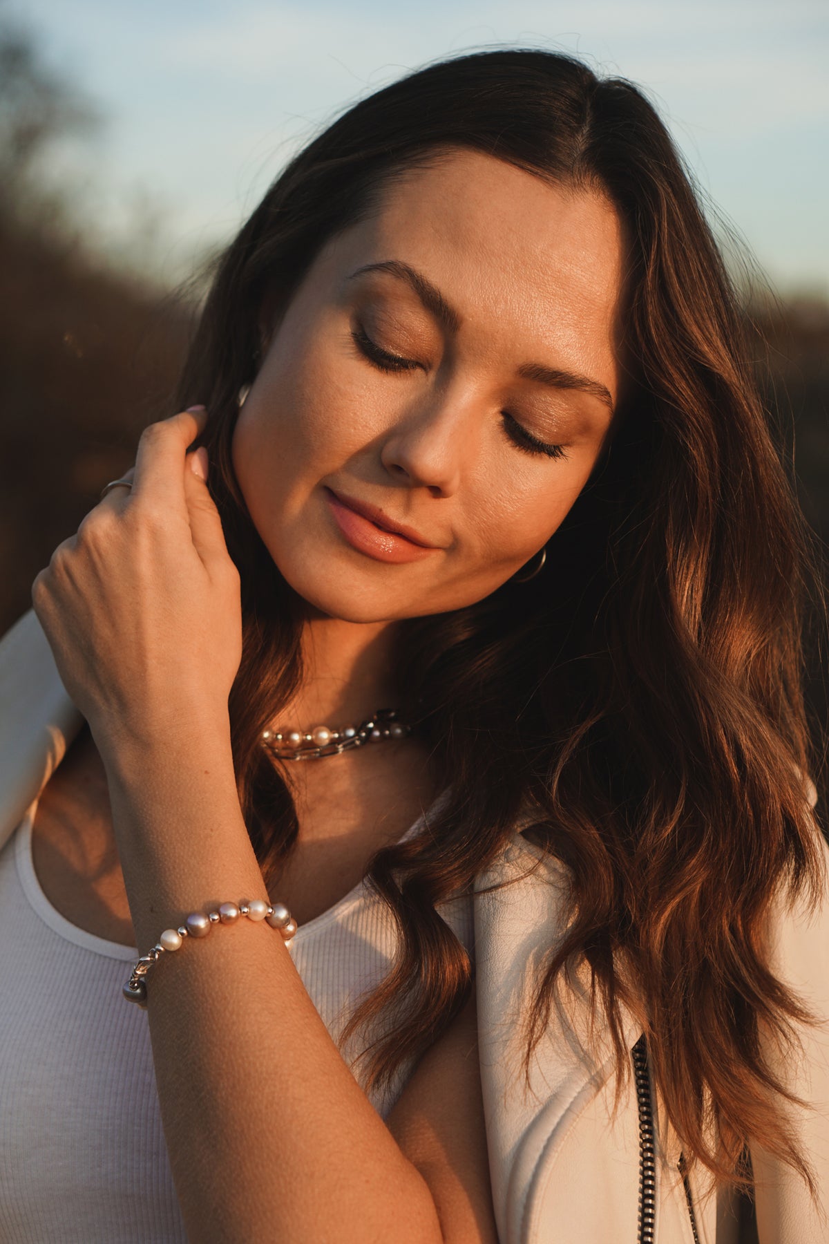 Luna Pearl Bracelet