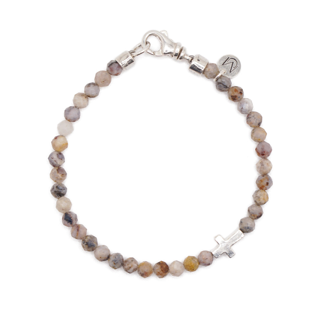 Crossroads Slim Bracelet | Dendritic Opal