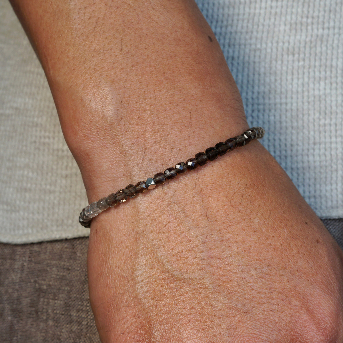 Dusk Till Dawn Bracelet | Ombre Smoky Quartz