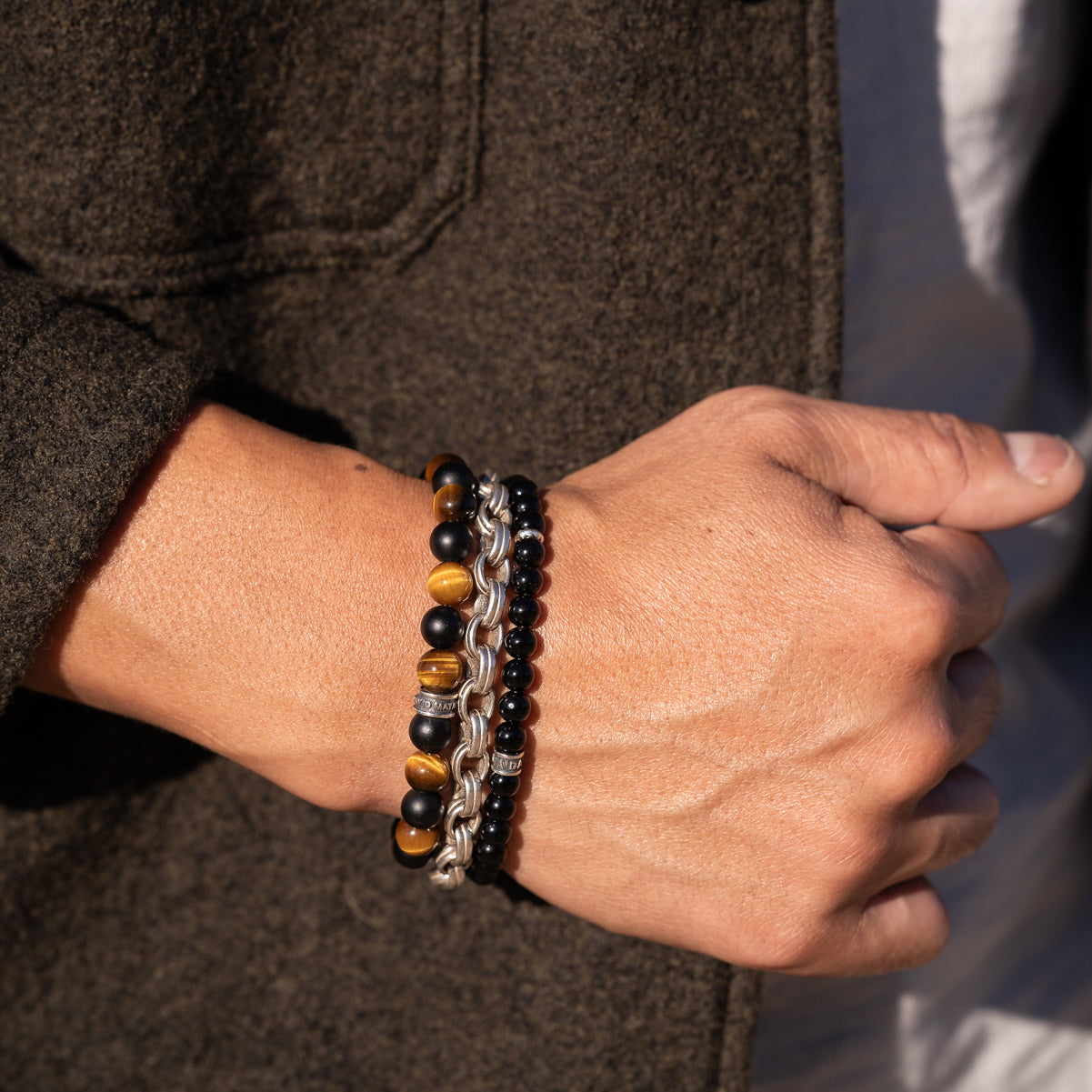 Signature Bracelet | Black Onyx
