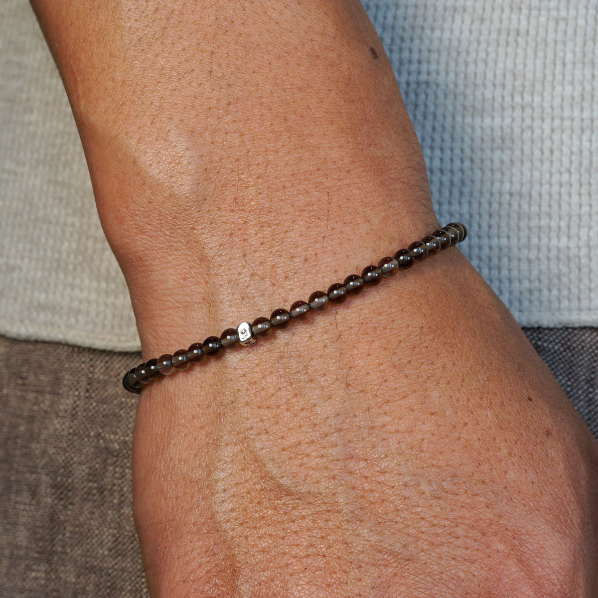 Signature Slim Bracelet | Smoky Quartz