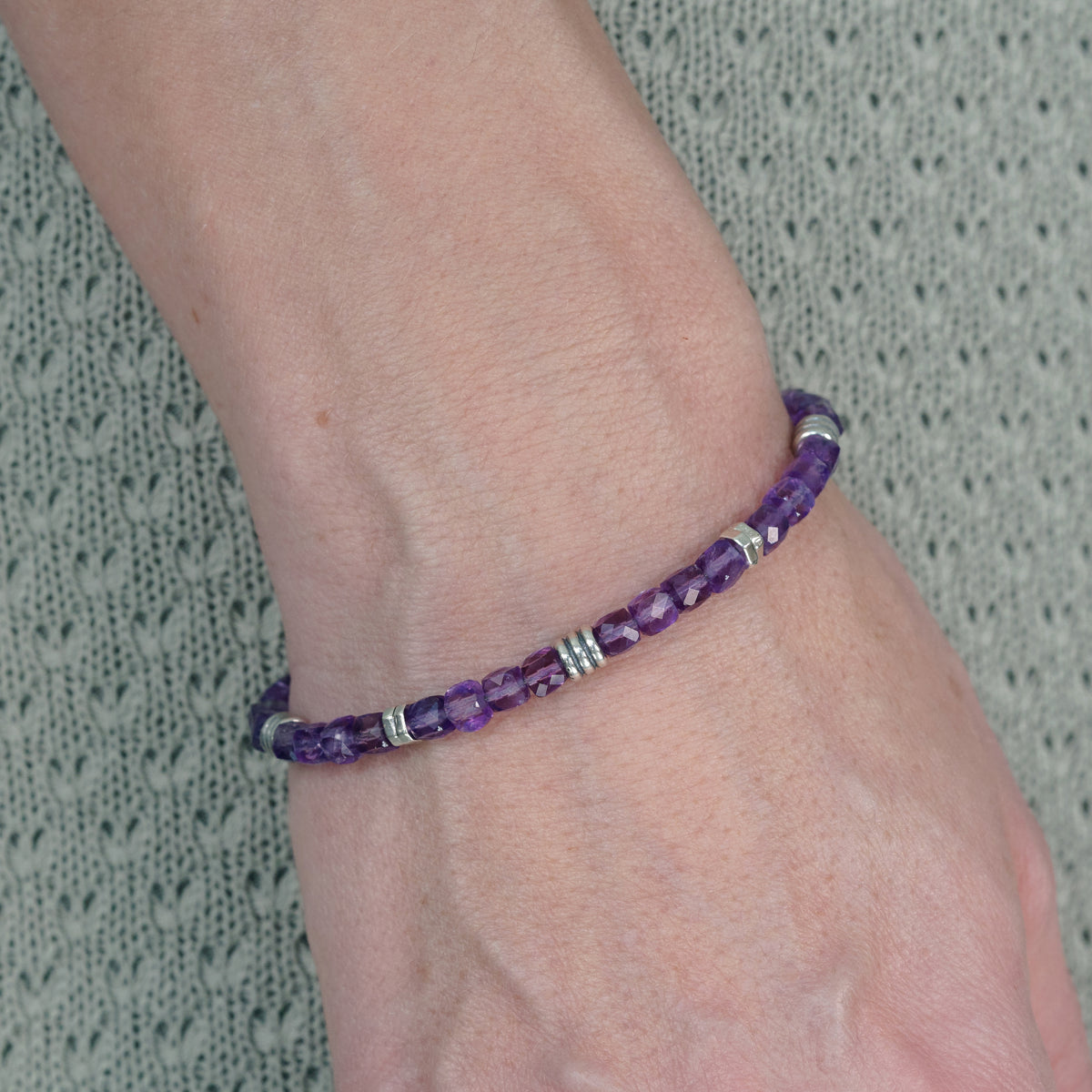 StoneWave Bracelet | Amethyst
