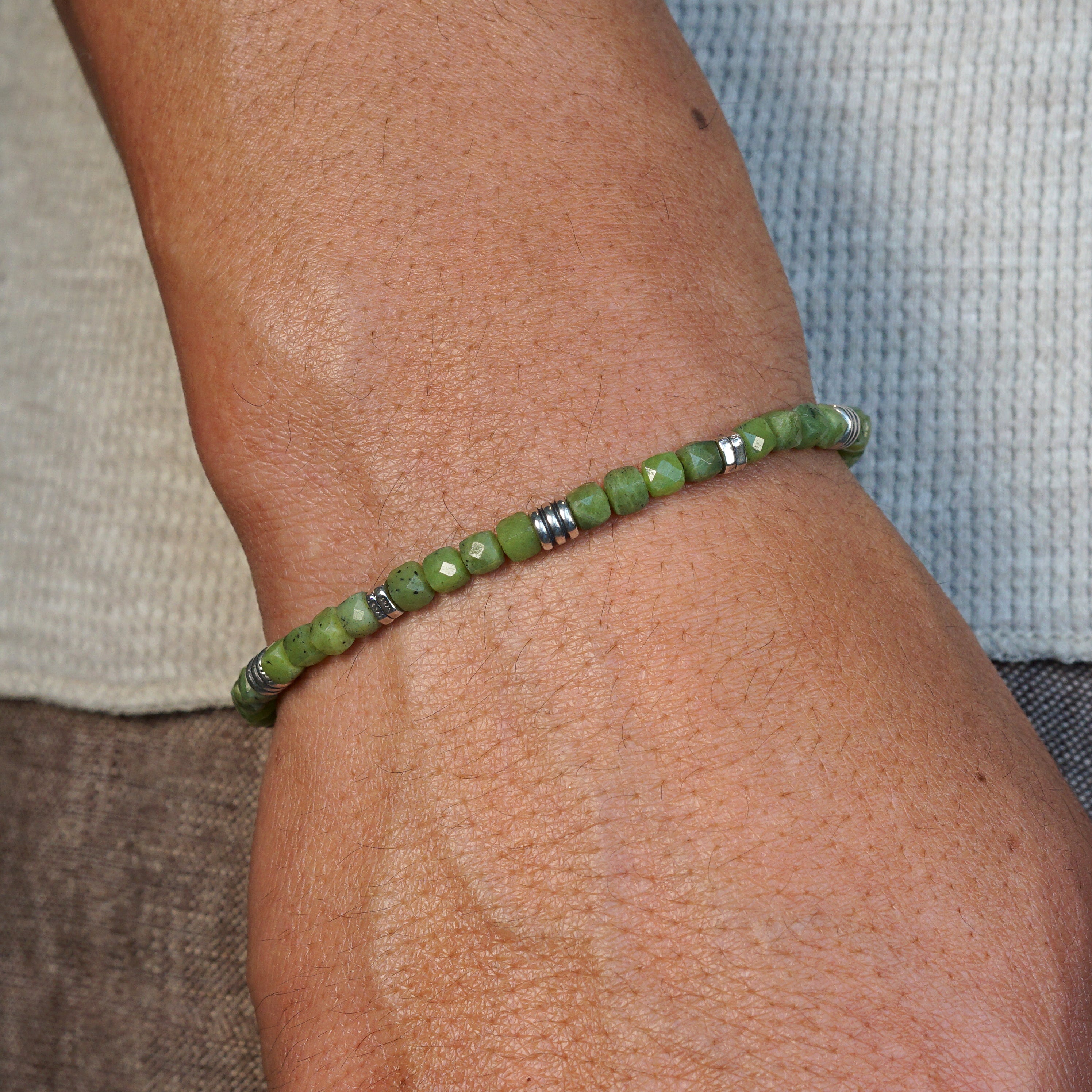 StoneWave Bracelet | Canadian Jade