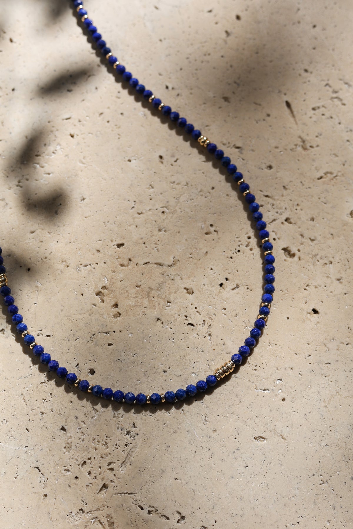 Aster Necklace | Lapis Lazuli & 14K Gold