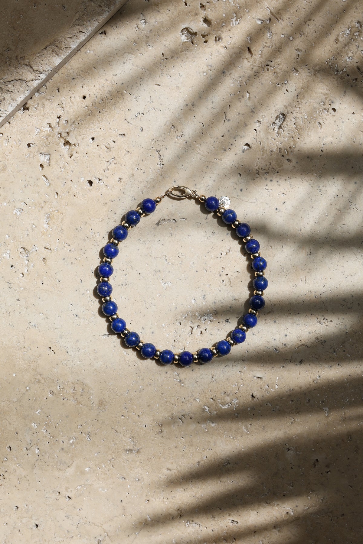 Atlas Bracelet | Lapis Lazuli & 14K Gold