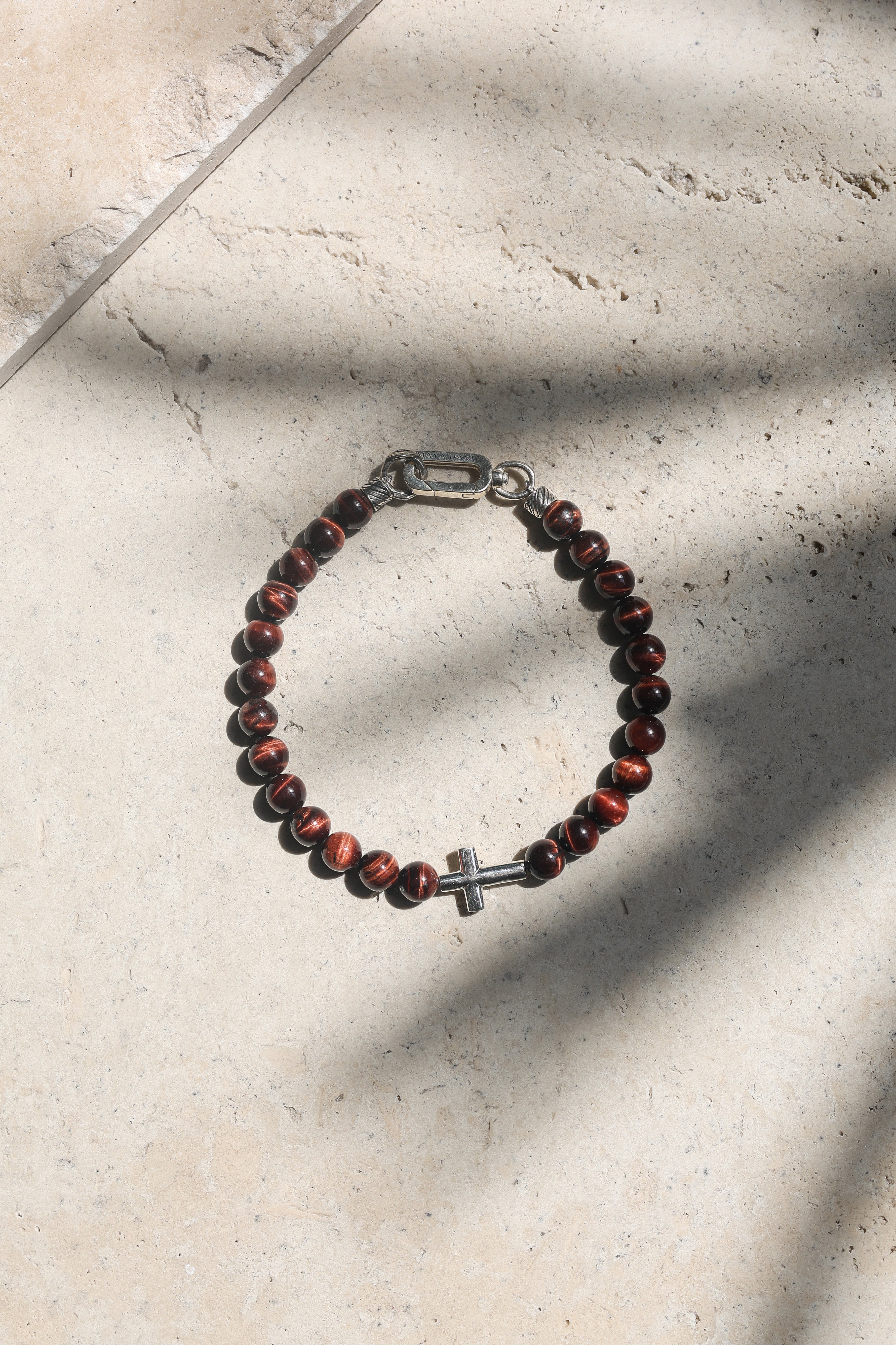 Crossroads Bracelet | Red Tiger's Eye