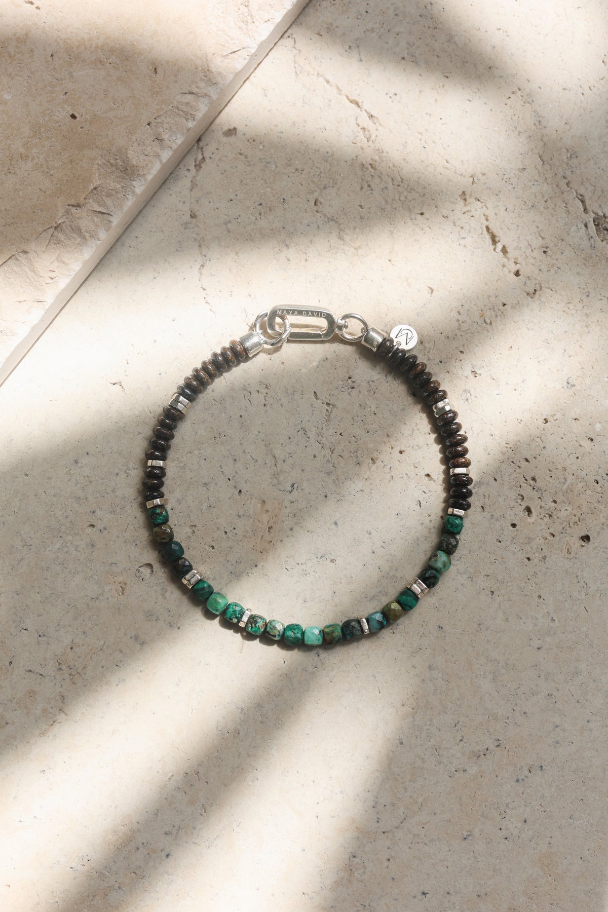Frontier Bracelet | Bronzite & Chrysocolla