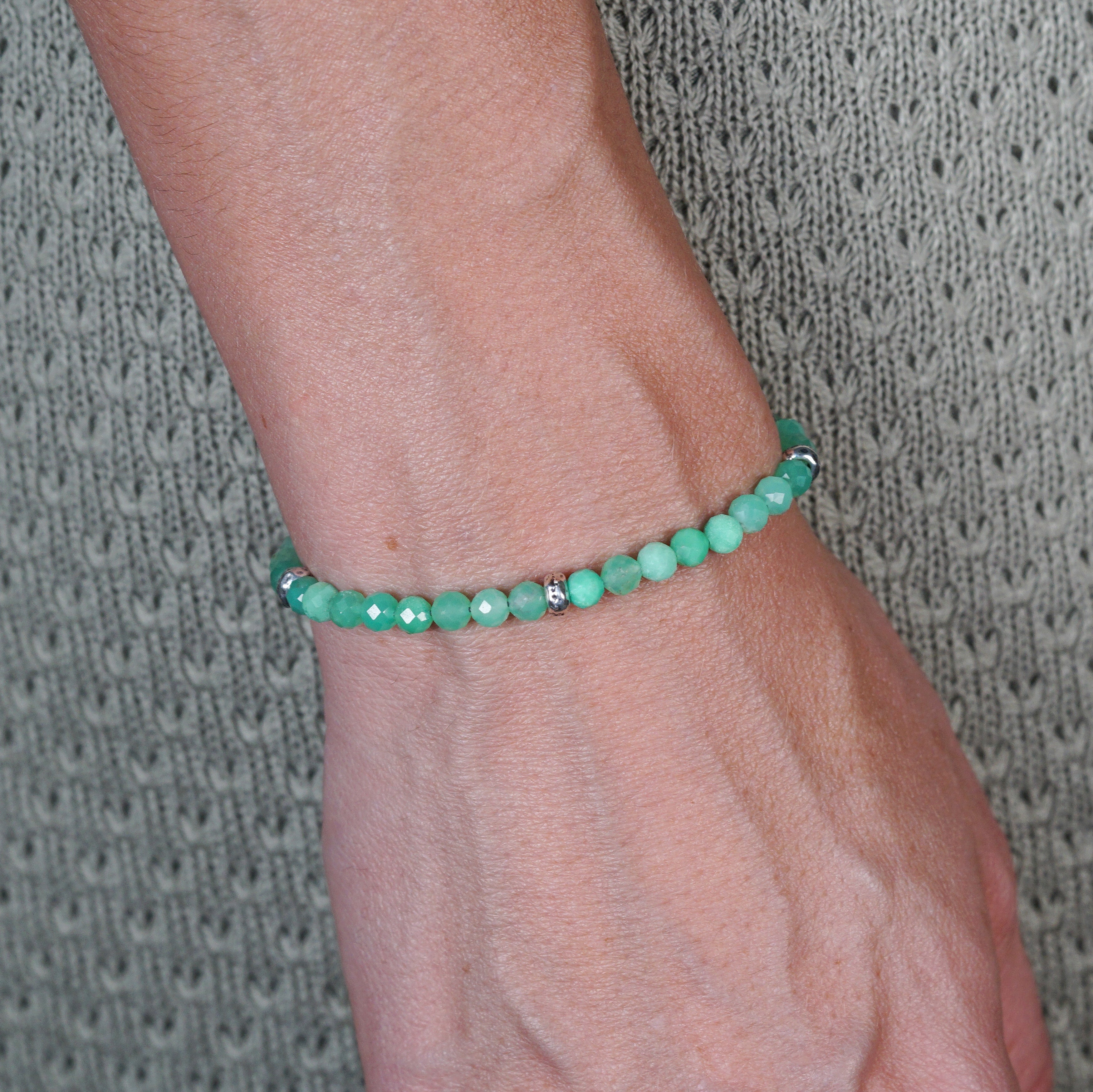 Laguna Bracelet | Chrysoprase