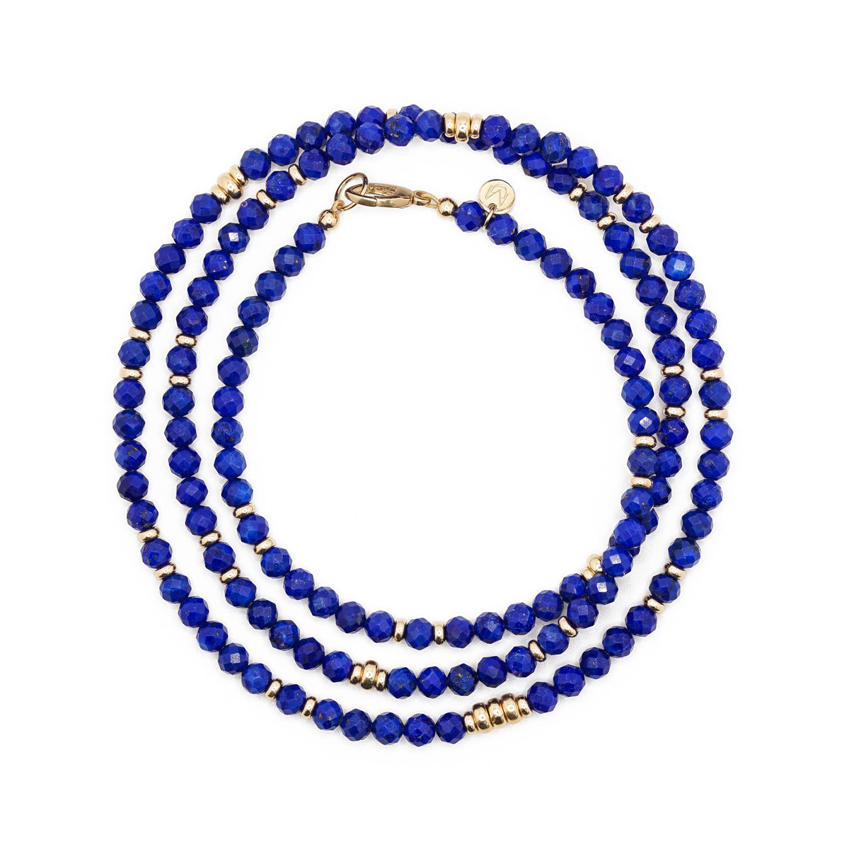 Aster Necklace | Lapis Lazuli & 14K Gold