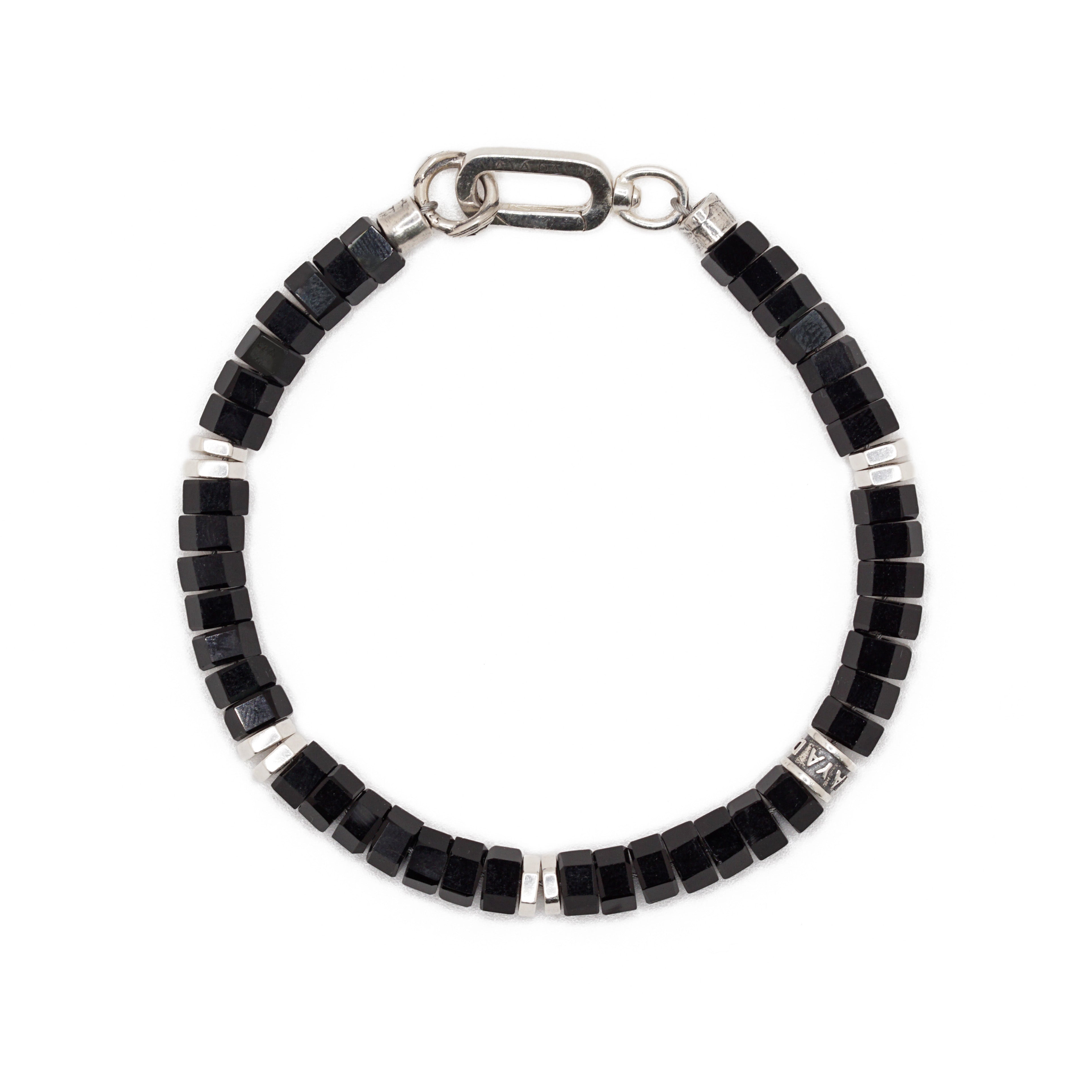 Verge Bracelet | Black Obsidian