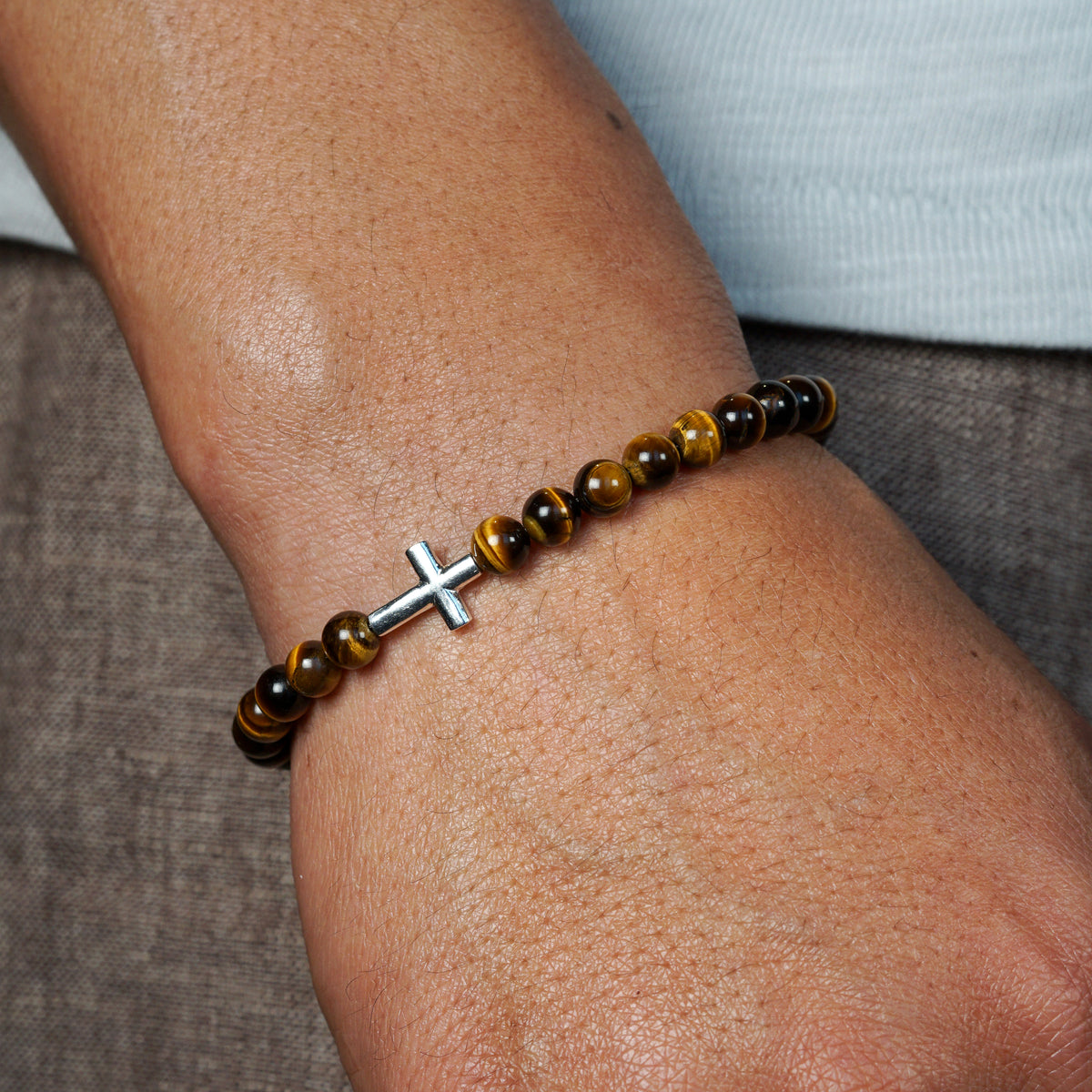 Crossroads Bracelet | Tiger's Eye