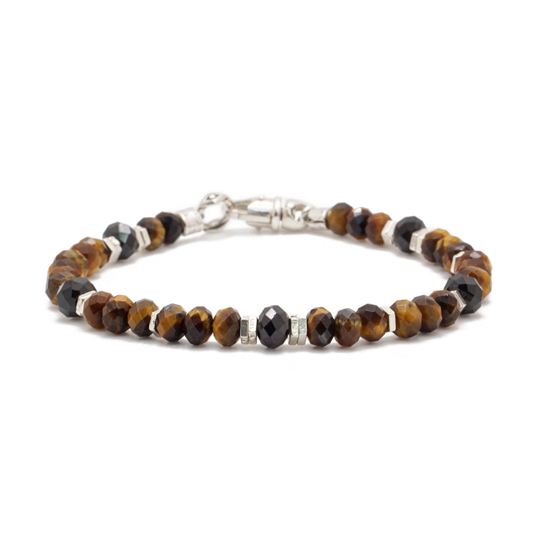 Legacy Bracelet | Tiger's Eye & Black Spinel