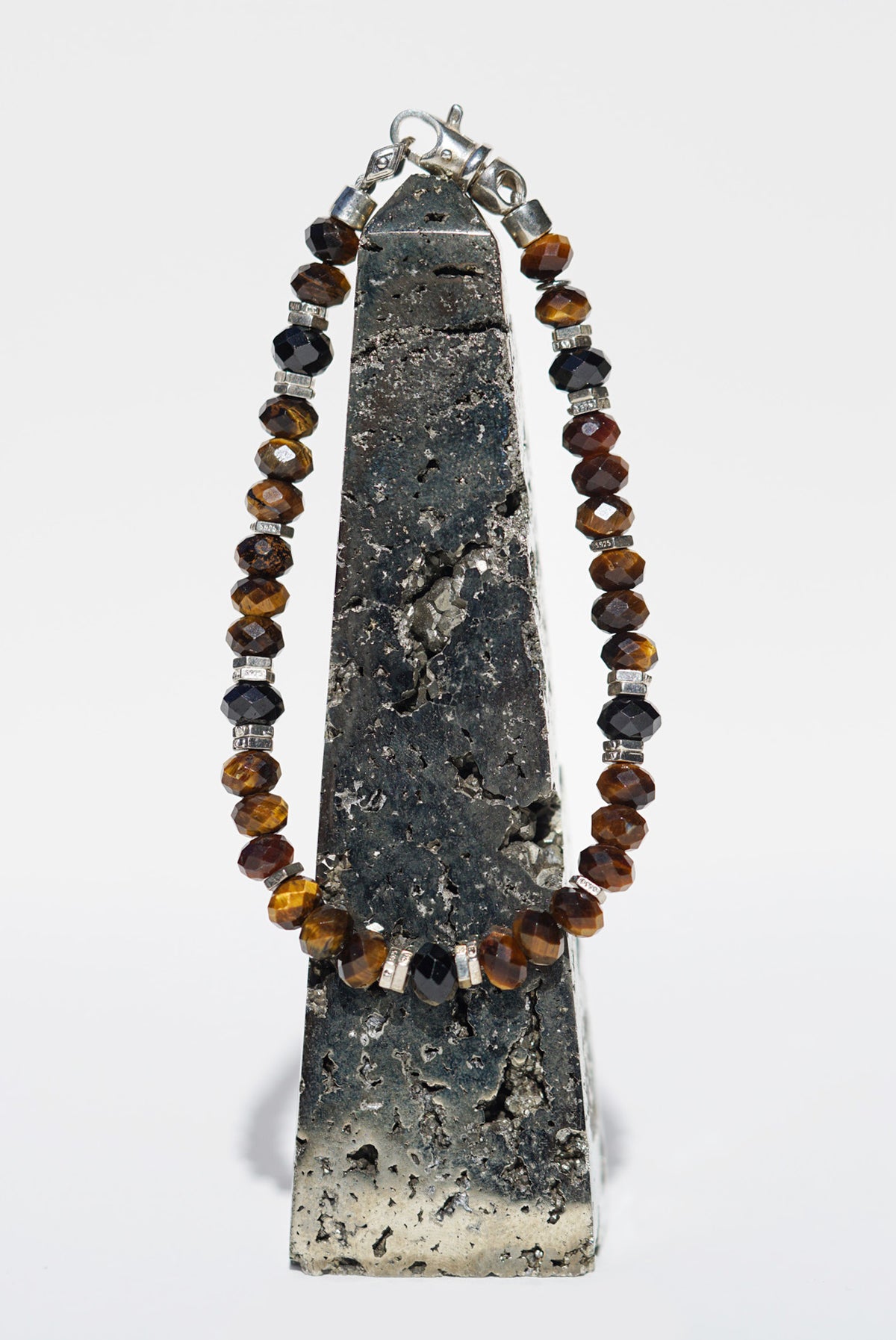 Legacy Bracelet | Tiger's Eye & Black Spinel