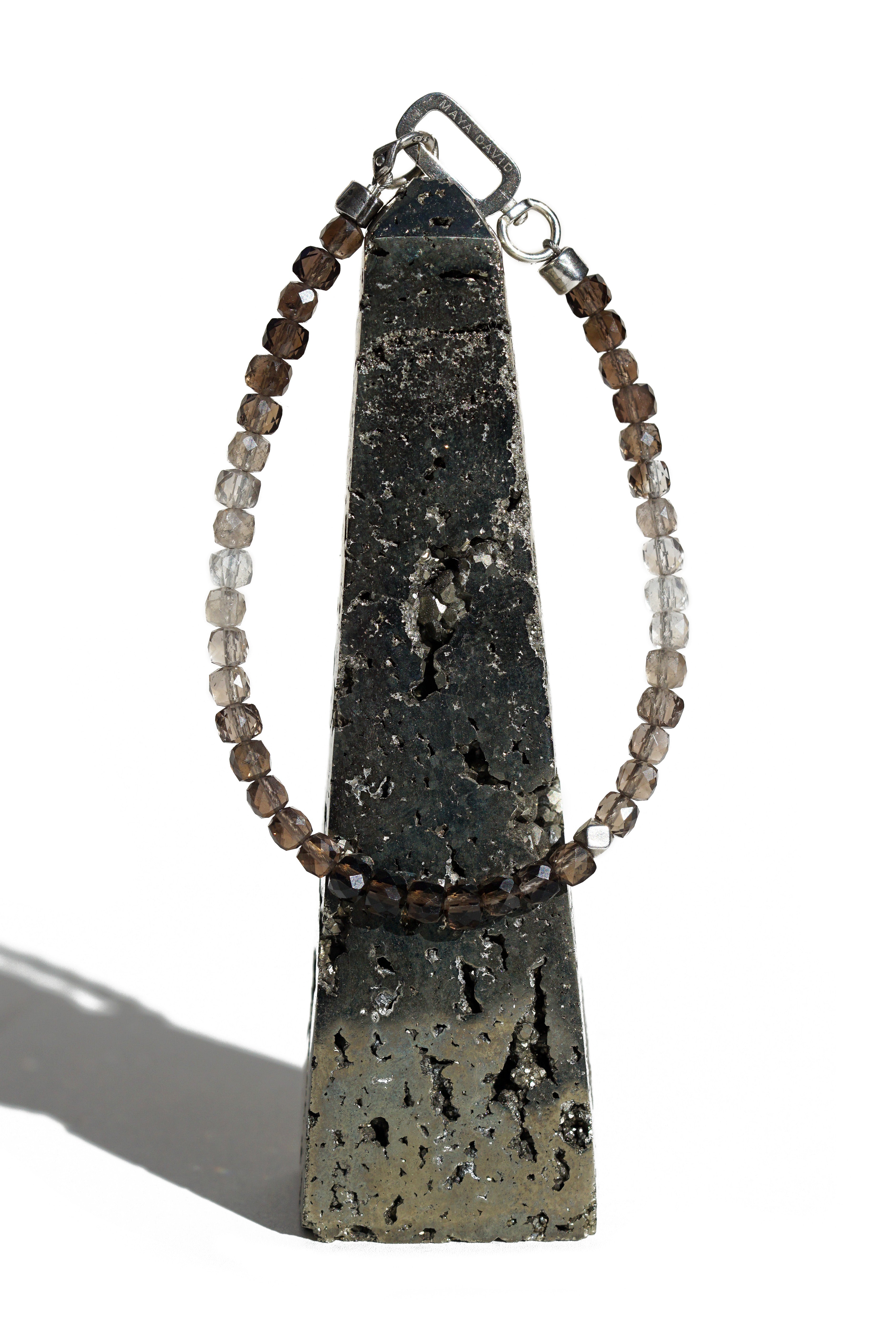 Dusk Till Dawn Bracelet | Ombre Smoky Quartz