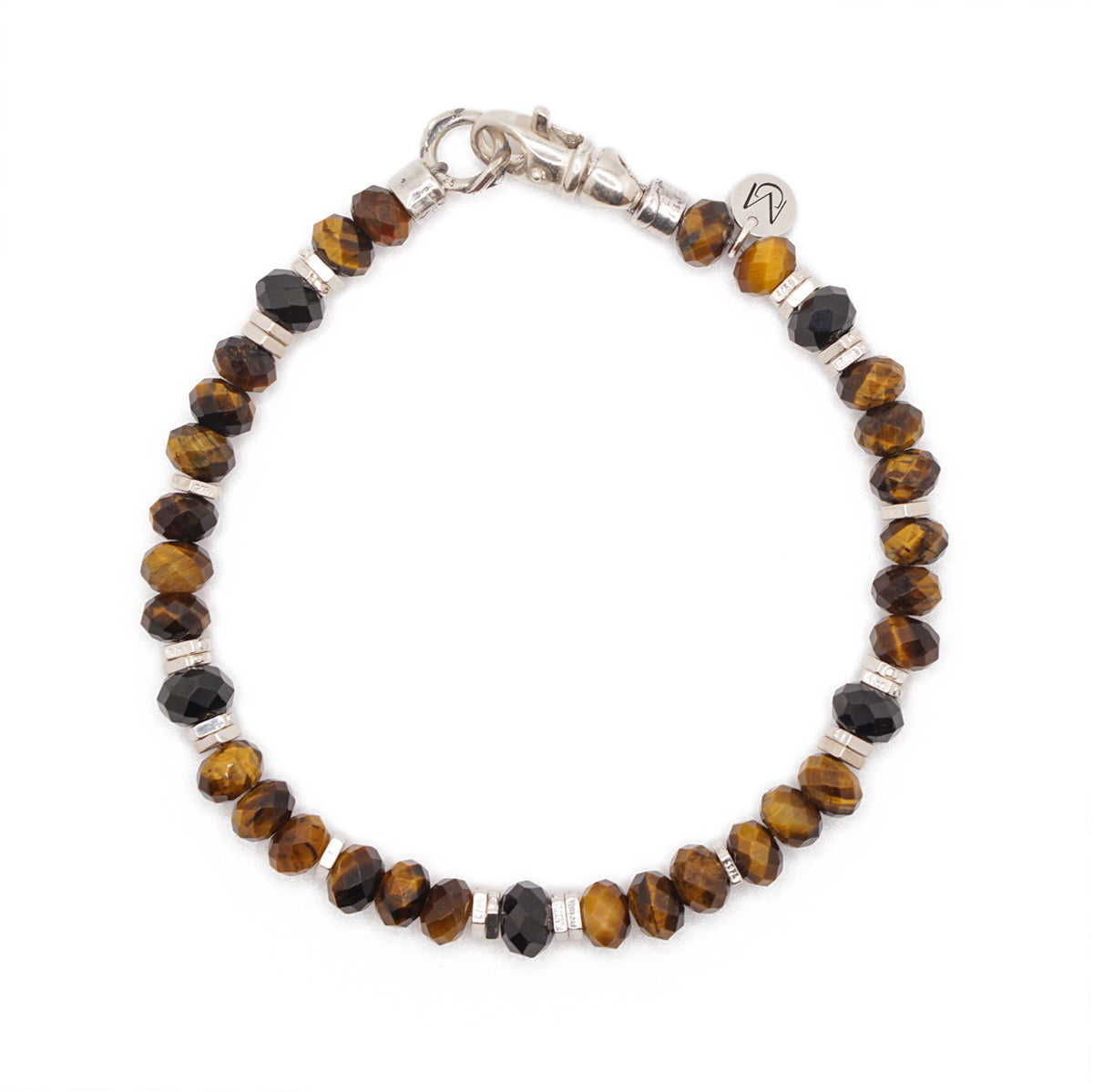 Legacy Bracelet | Tiger's Eye & Black Spinel