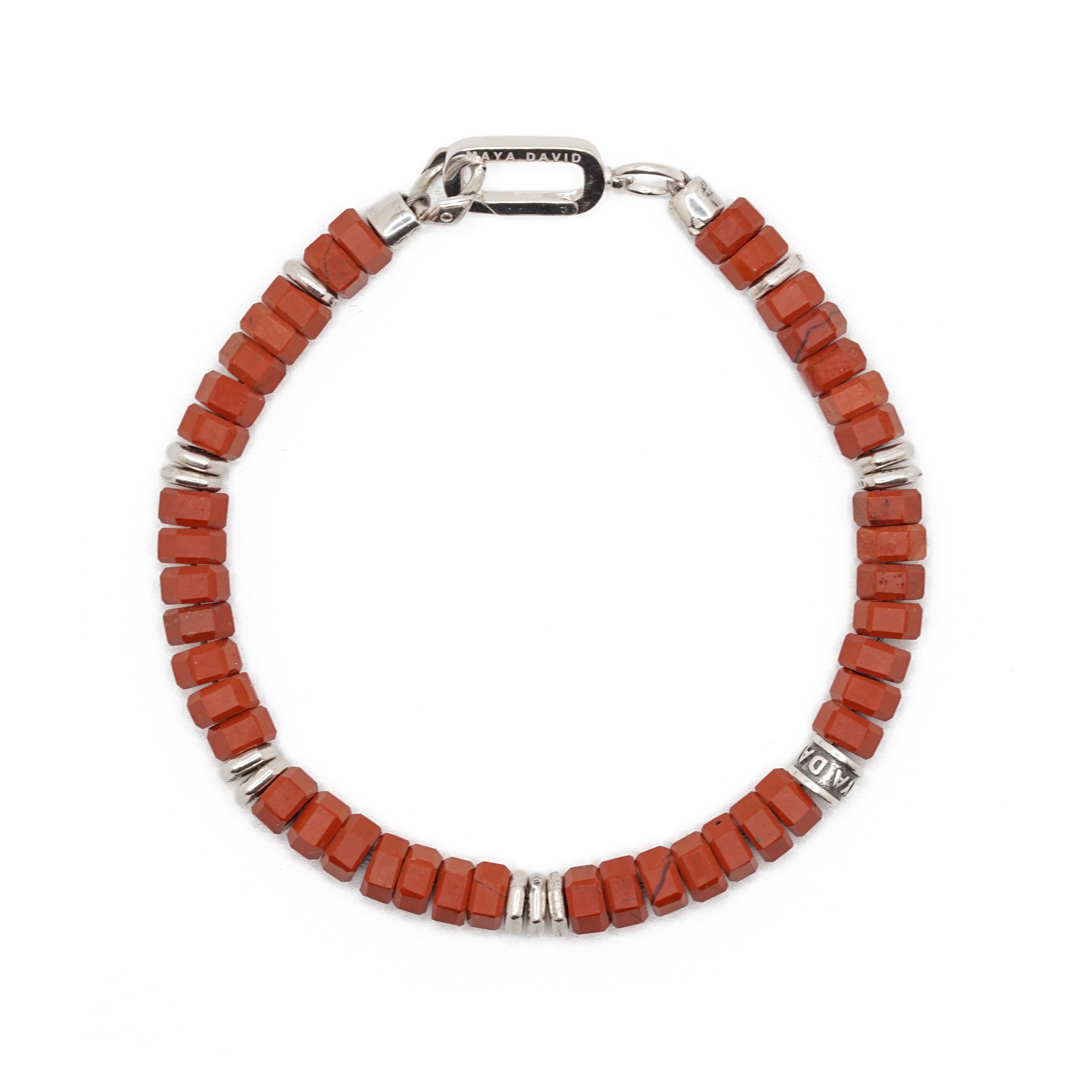 Verge Bracelet | Red Jasper