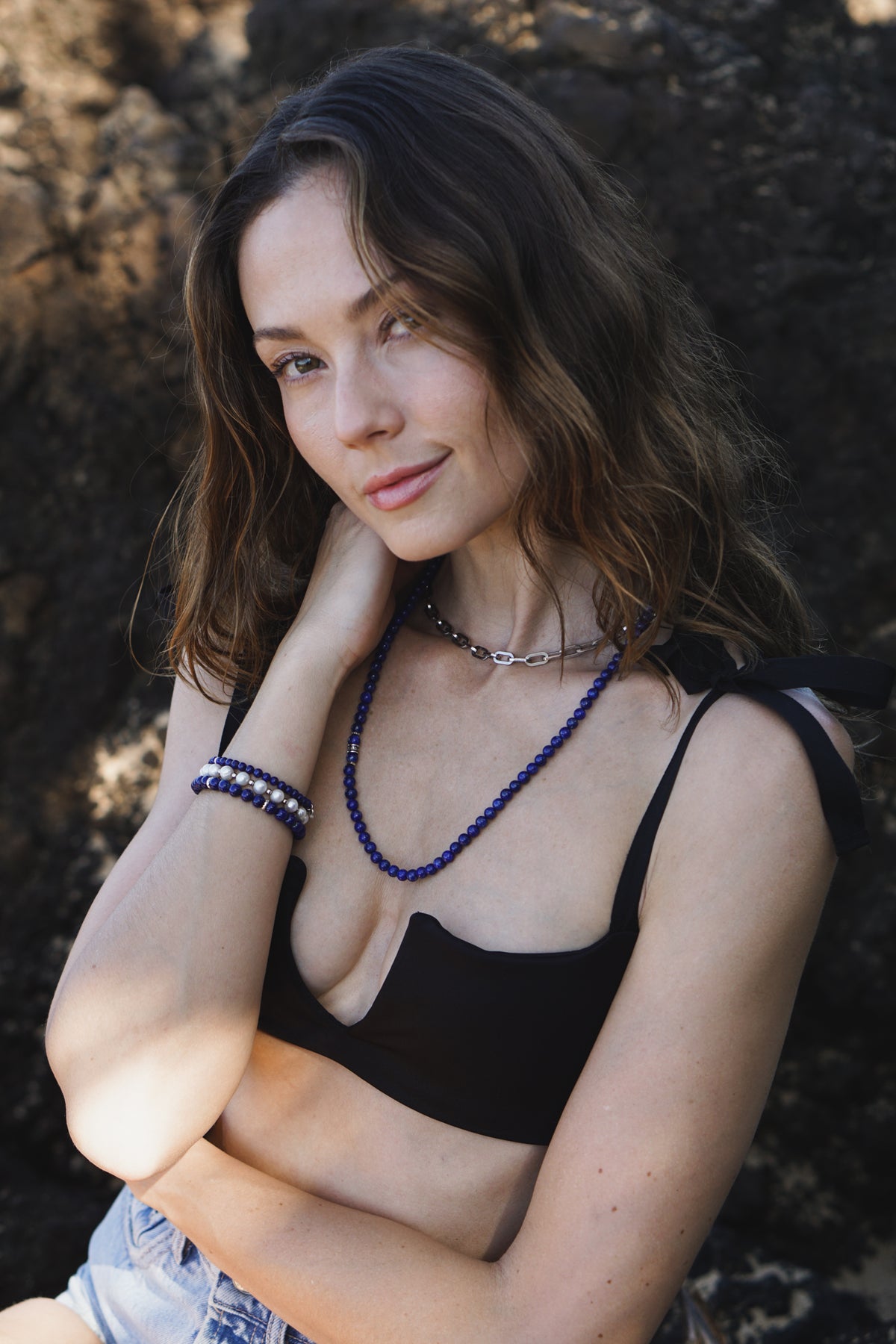 Deepwater Necklace | Lapis Lazuli