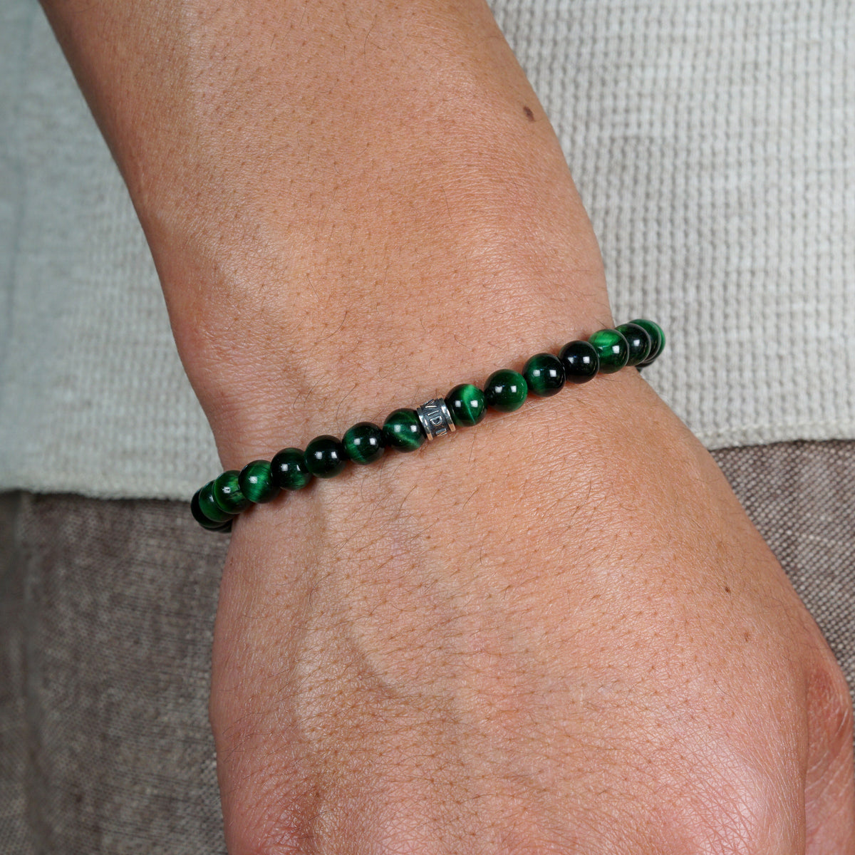 Signature Bracelet | Green Tiger's Eye