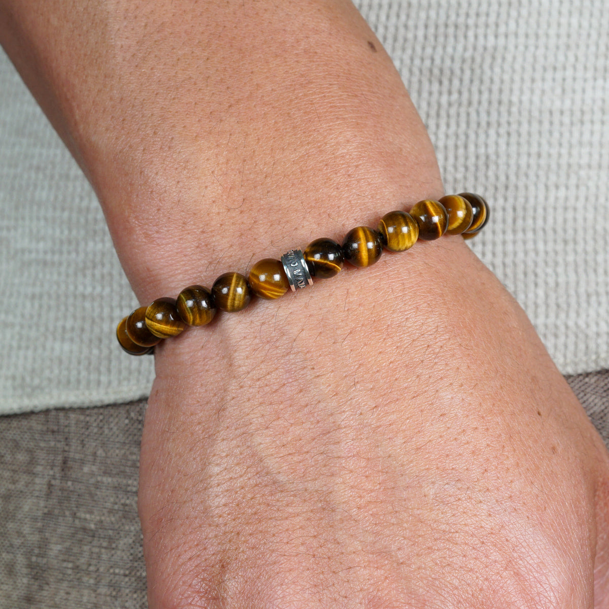 Signature Bold Bracelet | Tiger's Eye