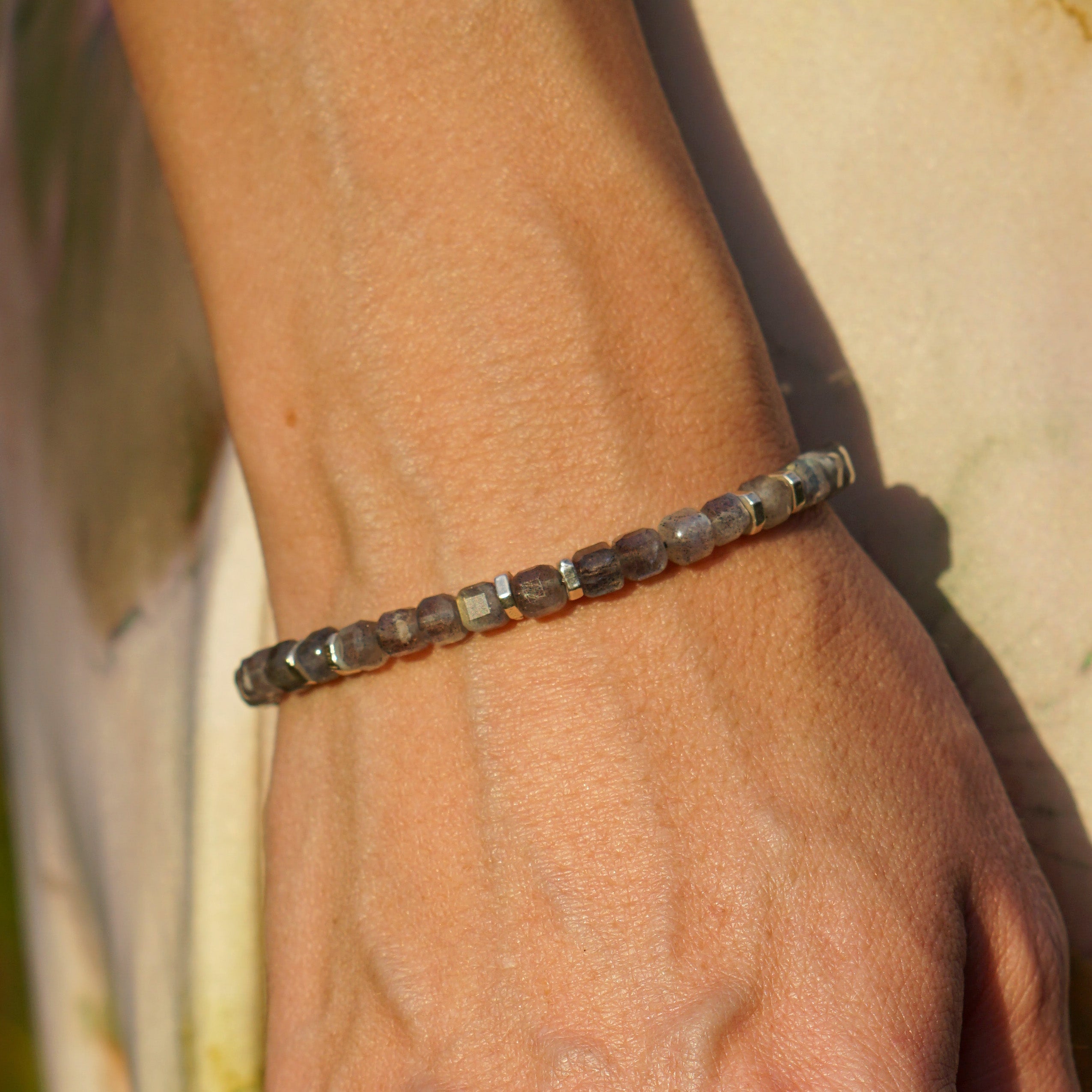 Phantom Ice Bracelet | Labradorite