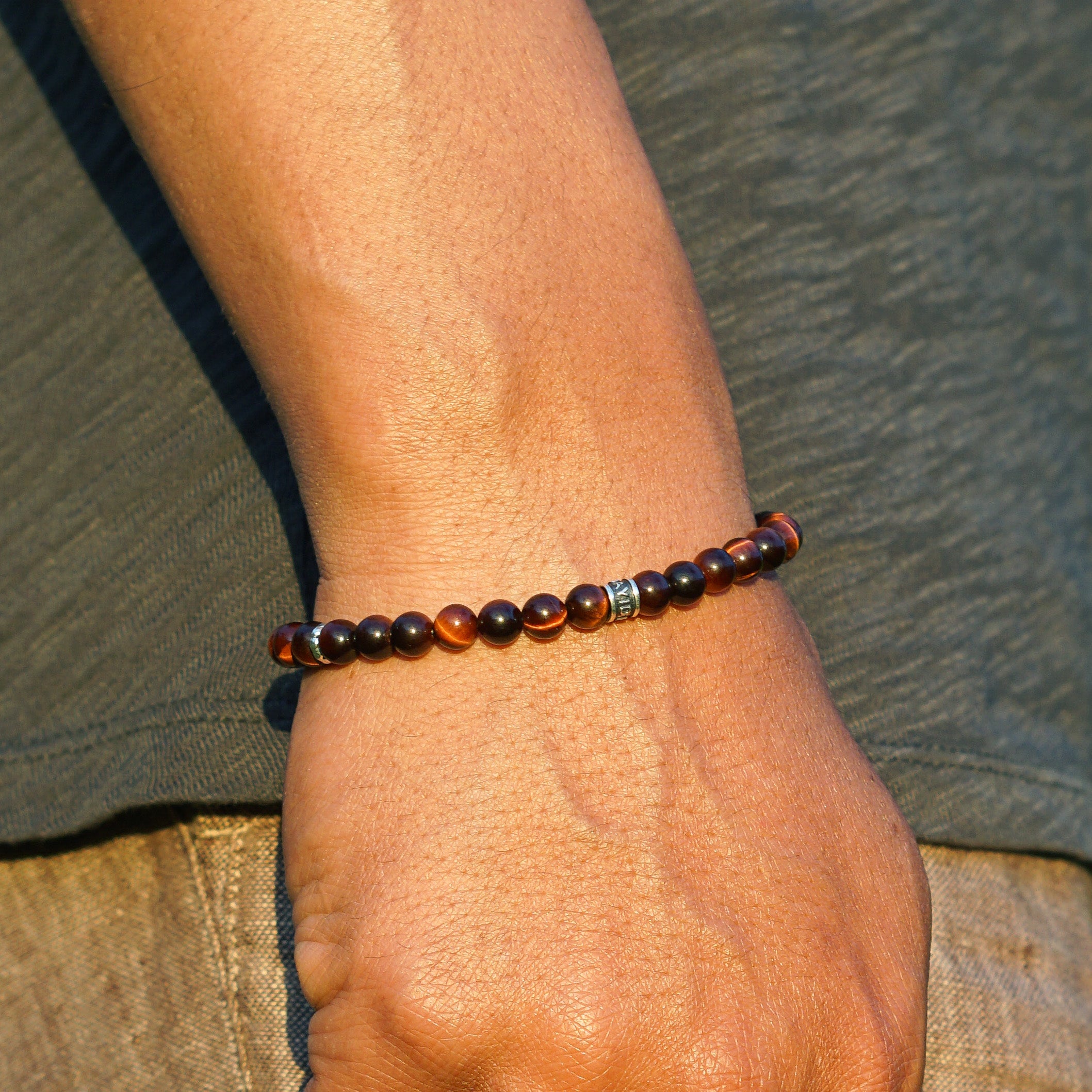 Signature Bracelet | Red Tiger's Eye