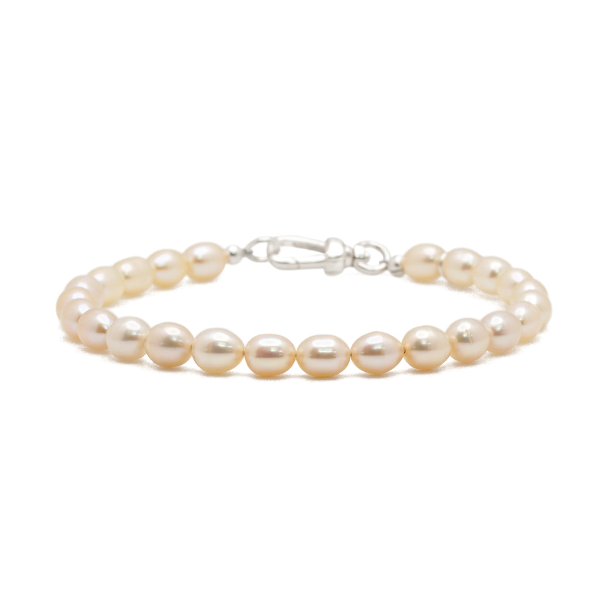 Peach Pearl Bracelet