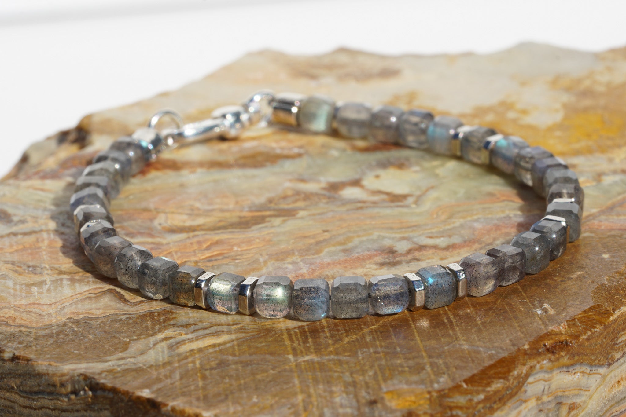 Phantom Ice Bracelet | Labradorite