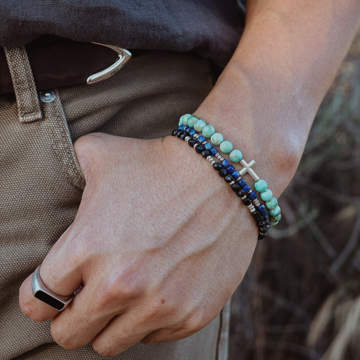 Axis Bracelet | Lapis Lazuli
