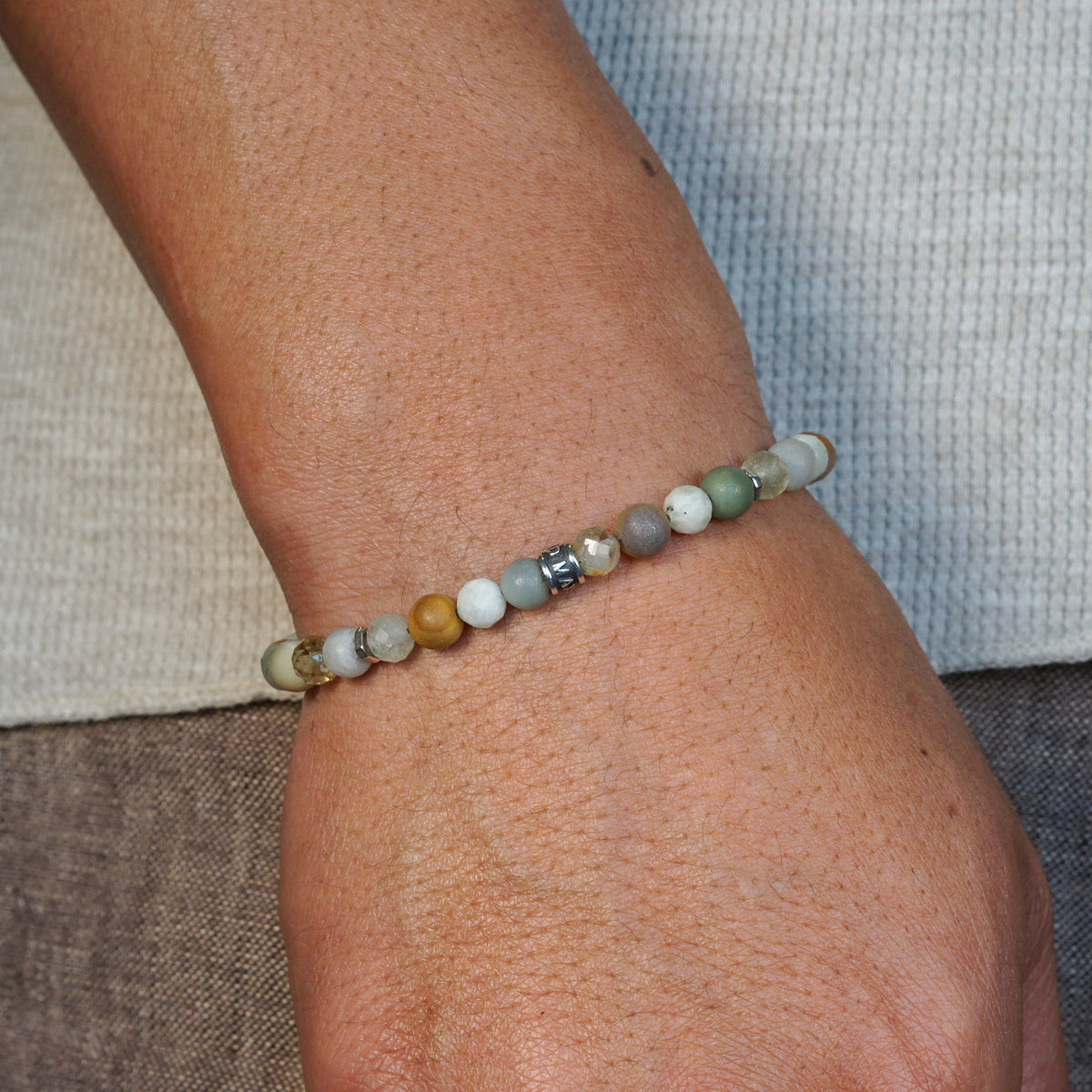 Shoreline Bracelet | Amazonite & Aquamarine