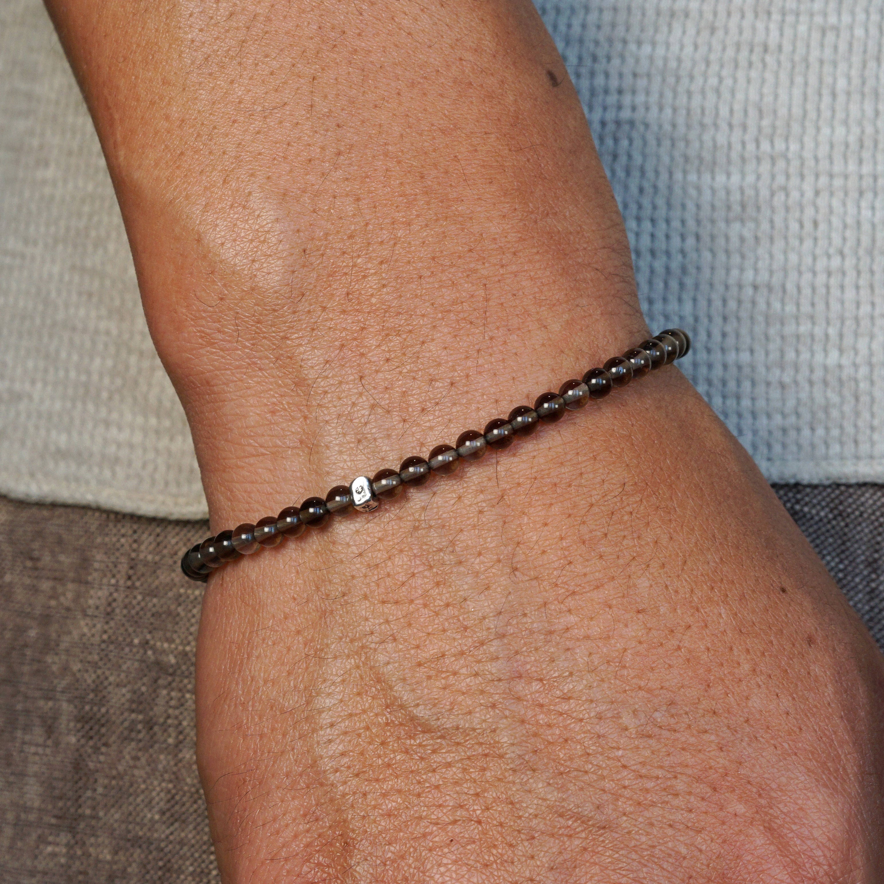 Signature Slim Bracelet | Smoky Quartz