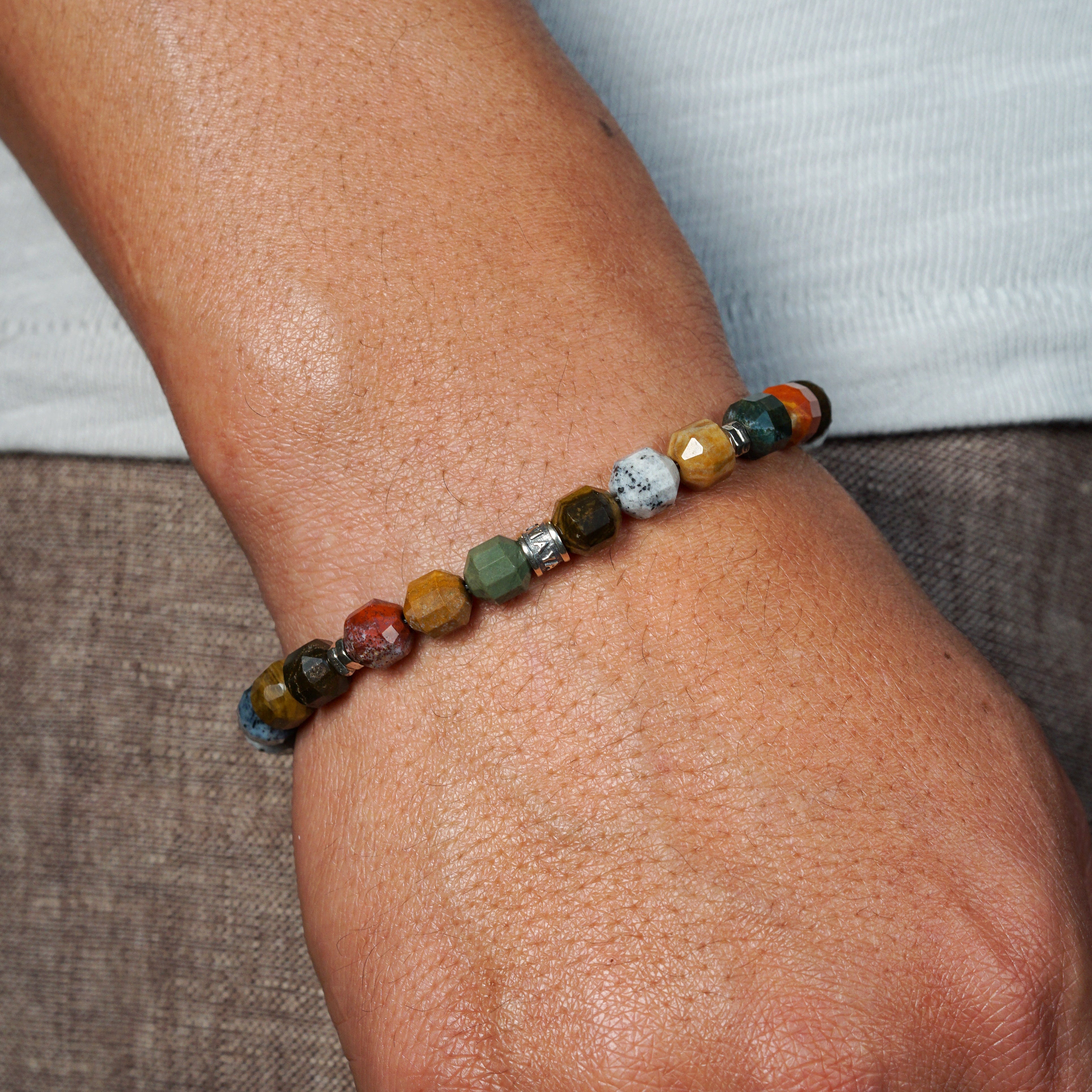 Voyager Bracelet | Ocean Jasper