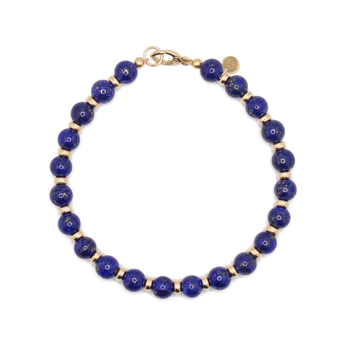 Atlas Bracelet | Lapis Lazuli & 14K Gold
