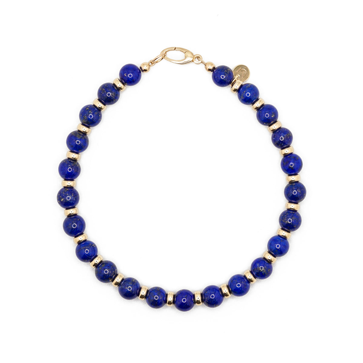 Atlas Bracelet | Lapis Lazuli & 14K Gold