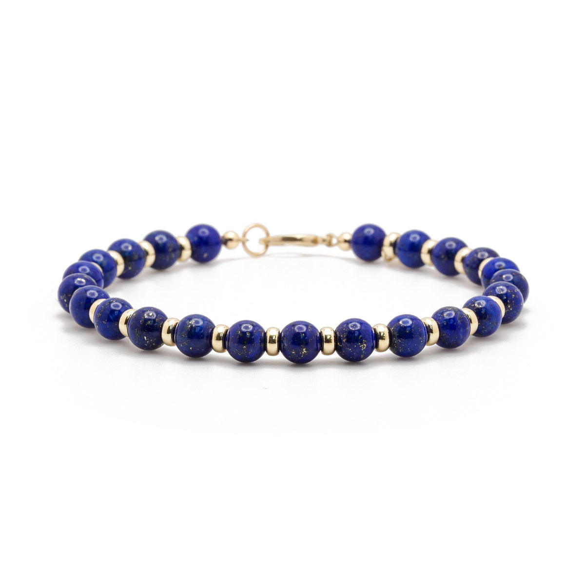 Atlas Bracelet | Lapis Lazuli & 14K Gold