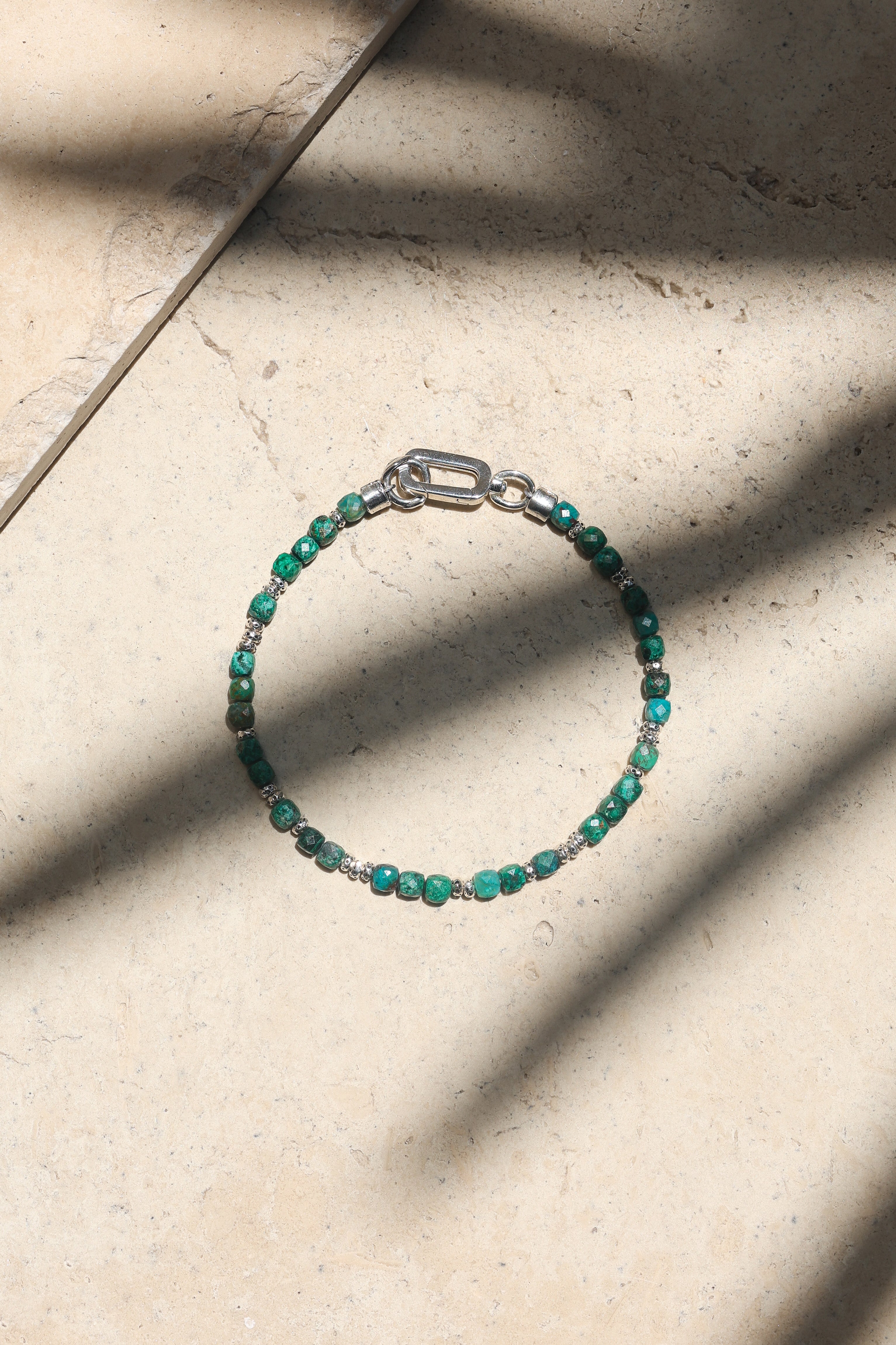 Axis Bracelet | Chrysocolla