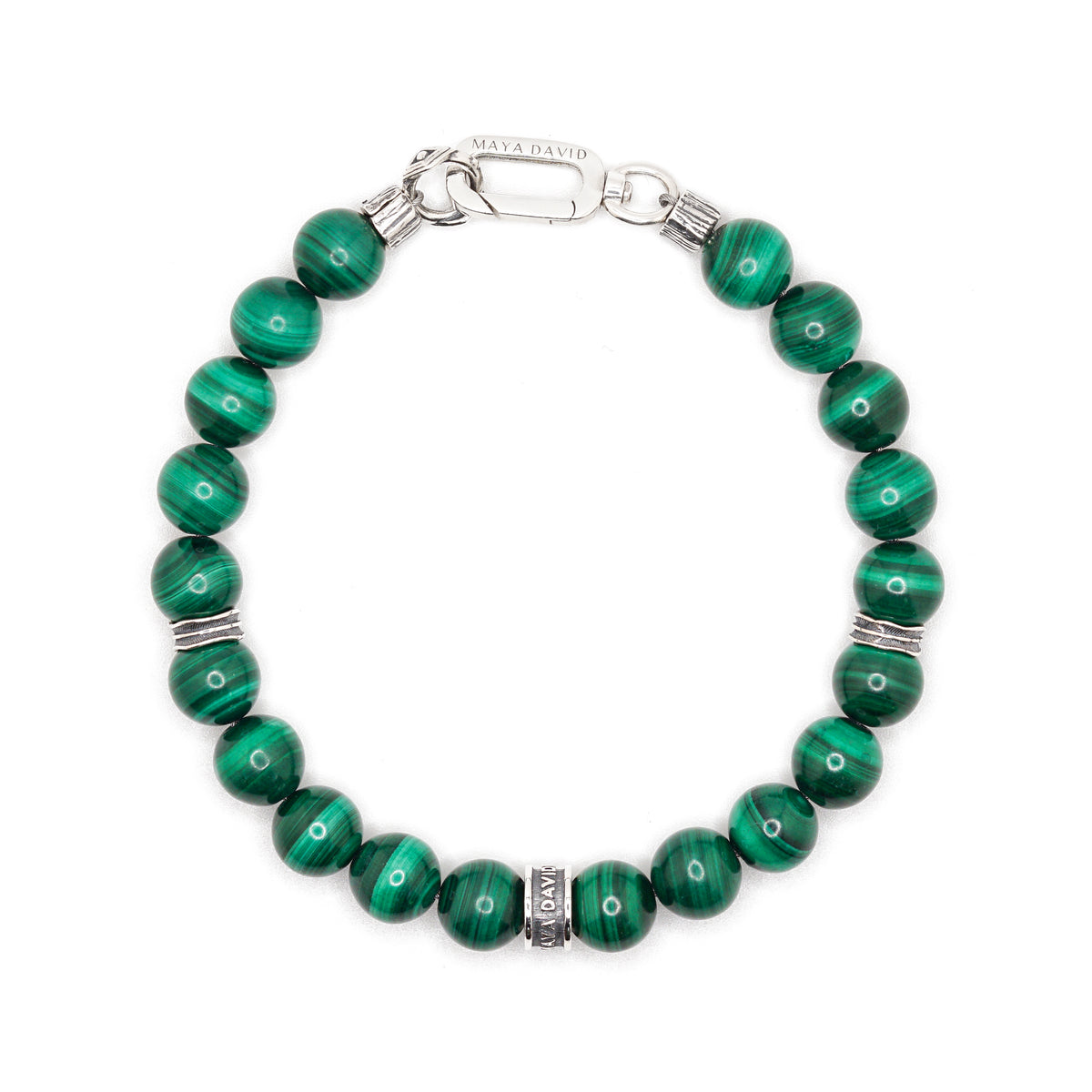 Signature Bold Bracelet | Malachite