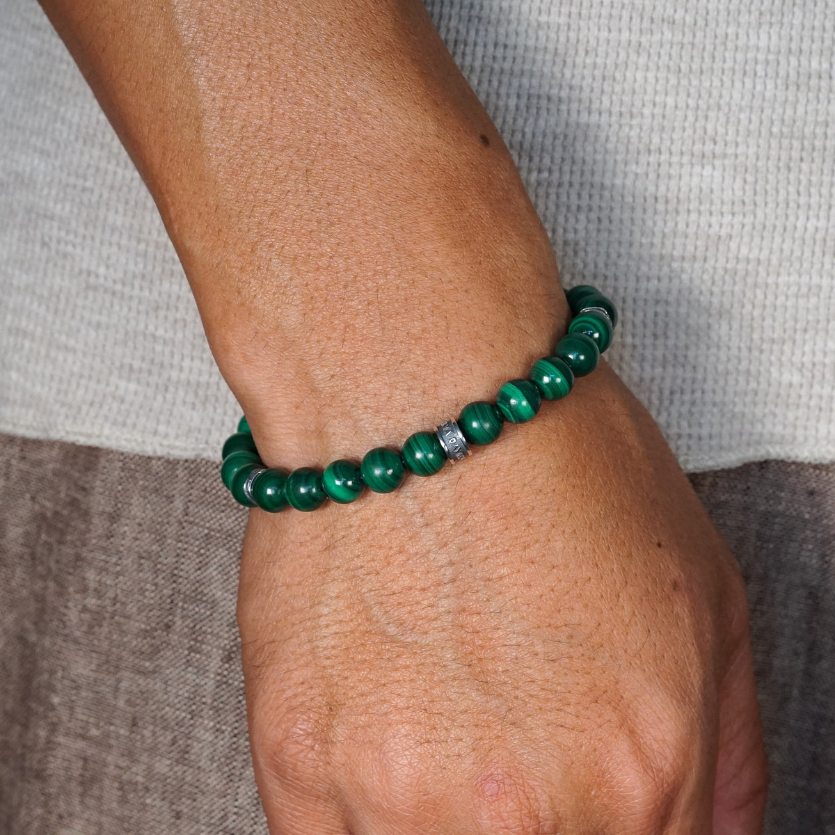 Signature Bold Bracelet | Malachite