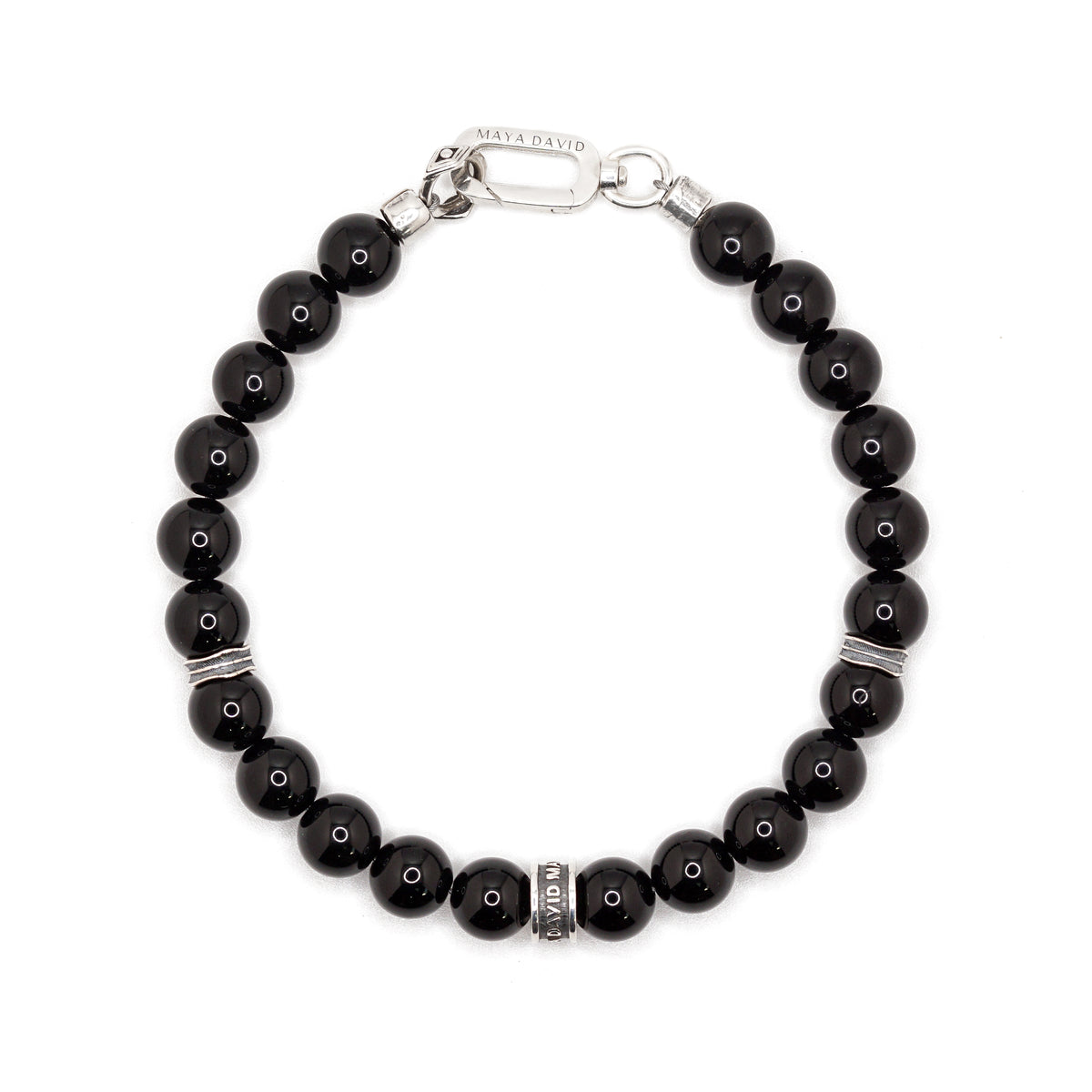 Signature Bold Bracelet | Black Onyx