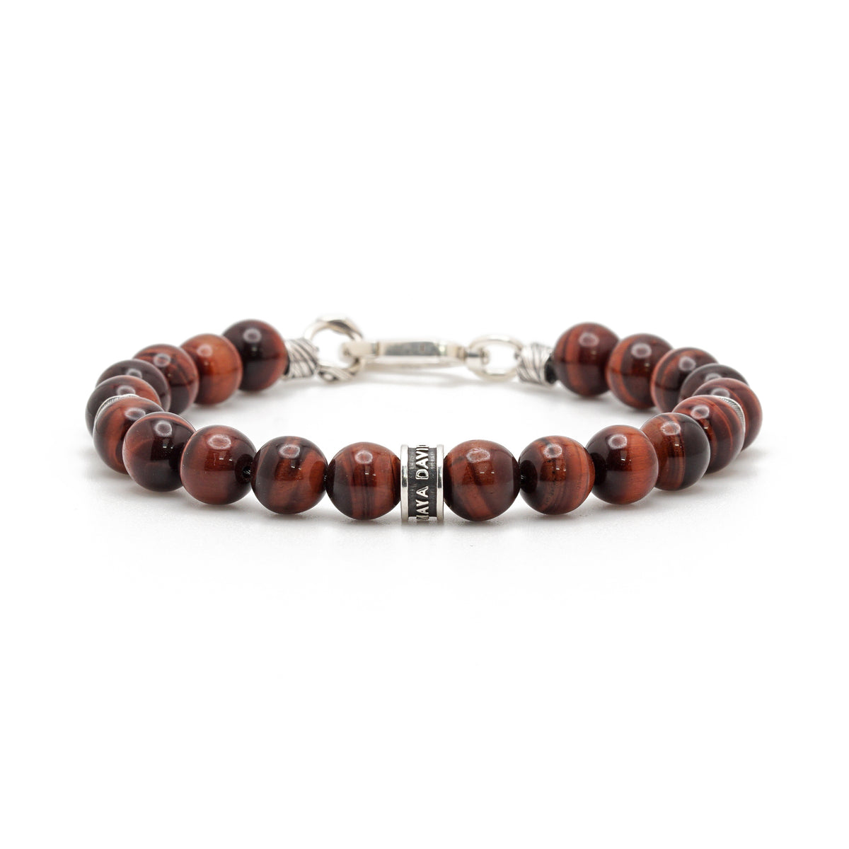 Signature Bold Bracelet | Red Tiger's Eye