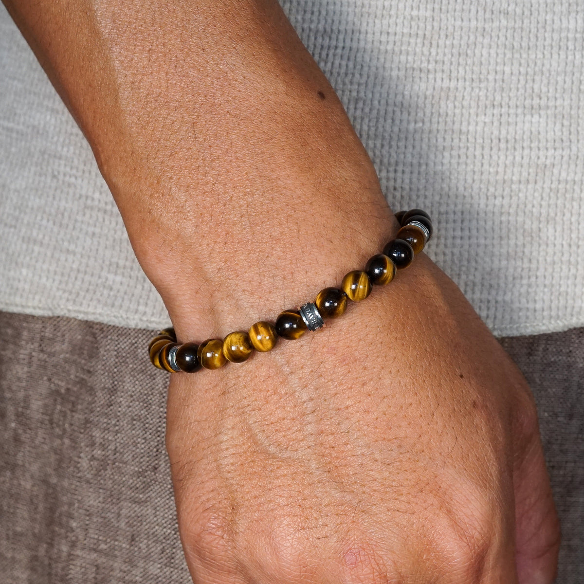 Signature Bold Bracelet | Tiger's Eye