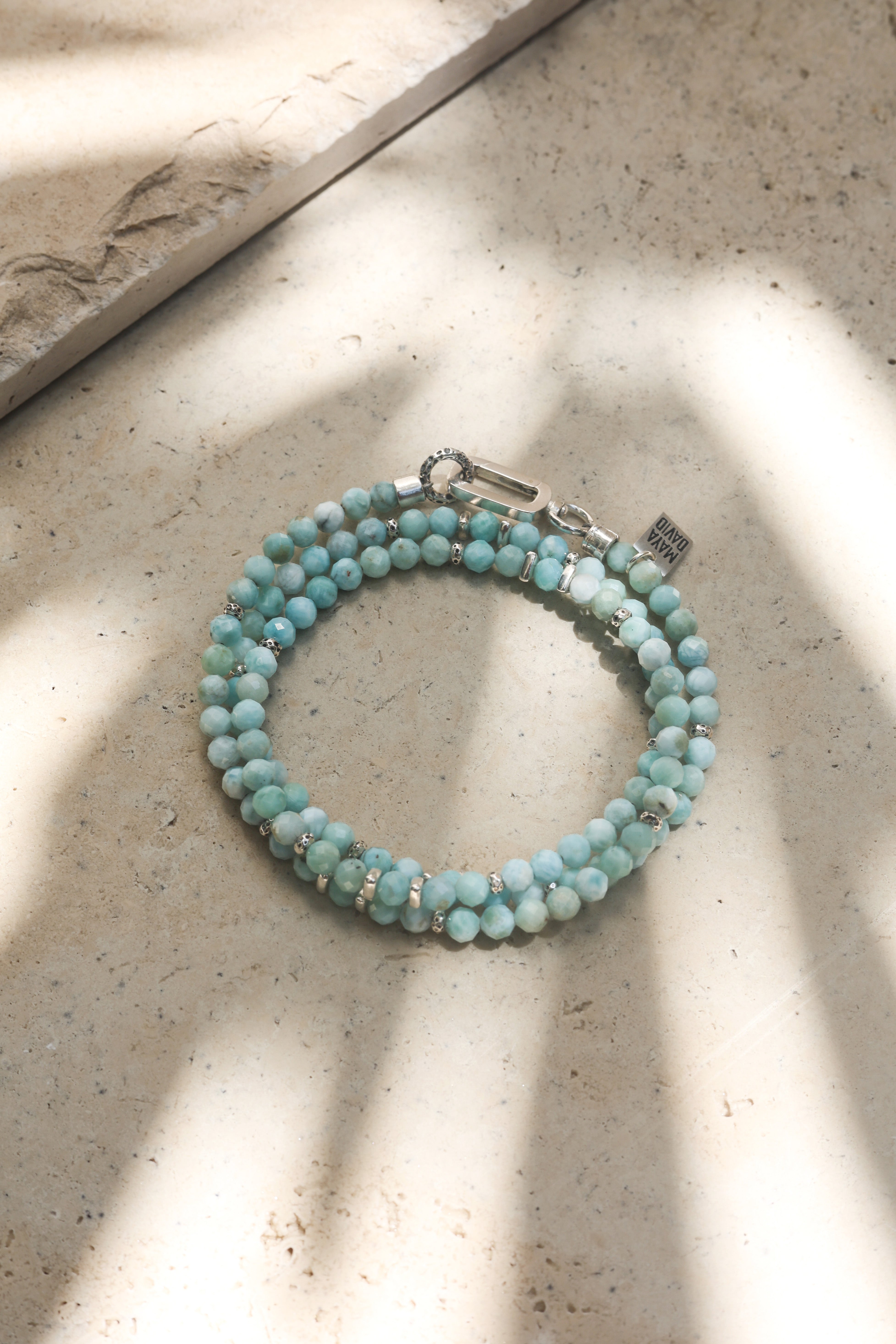 Lagoon Necklace | Larimar