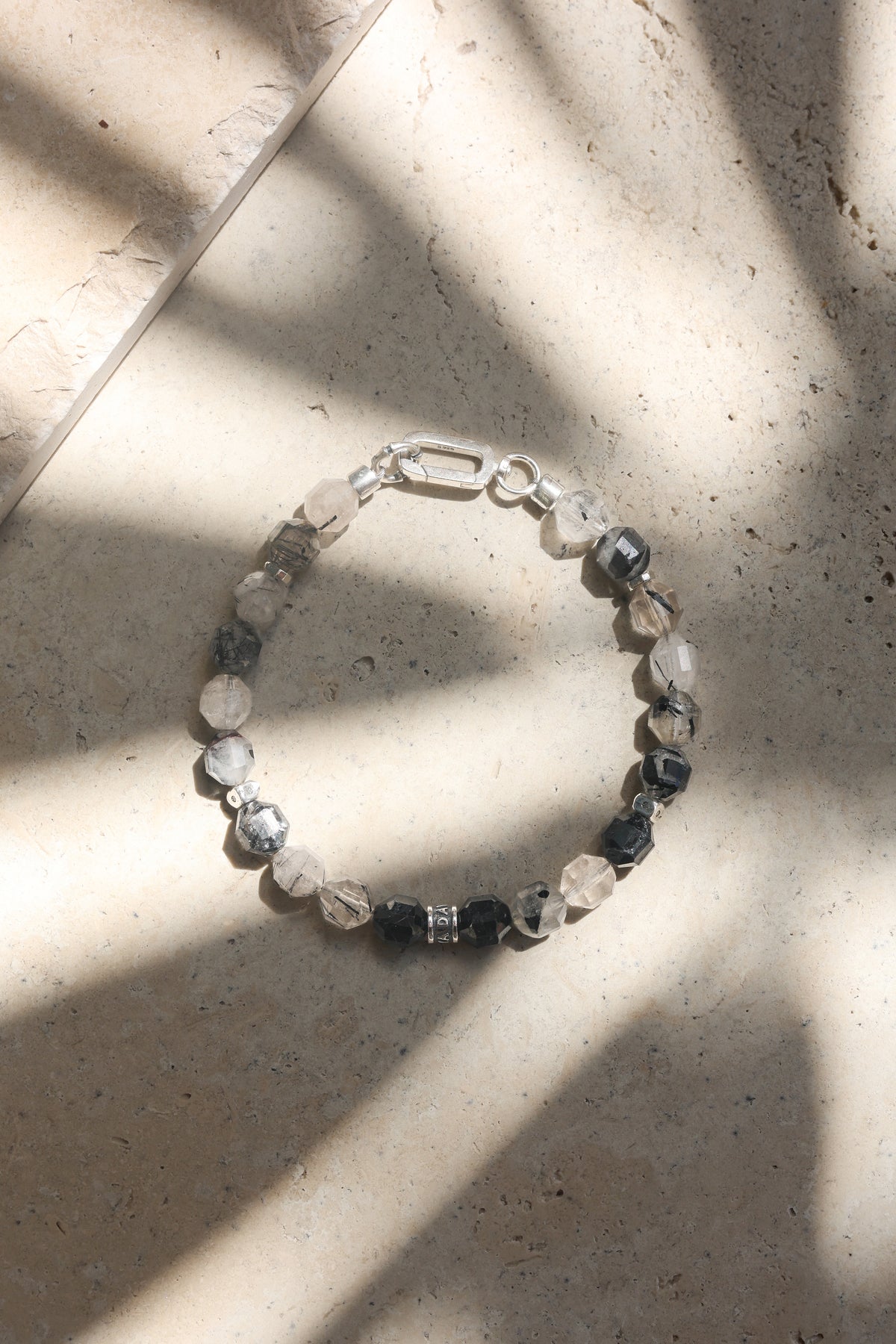 Shadowline Bracelet | Black Tourmaline Quartz