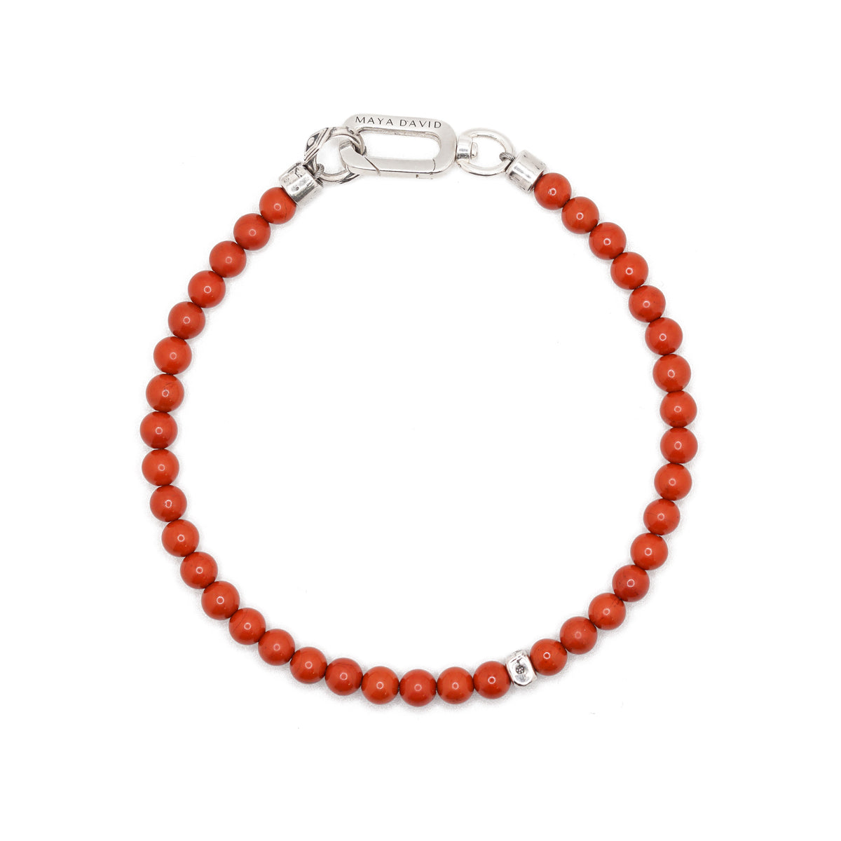 Signature Slim Bracelet | Red Jasper