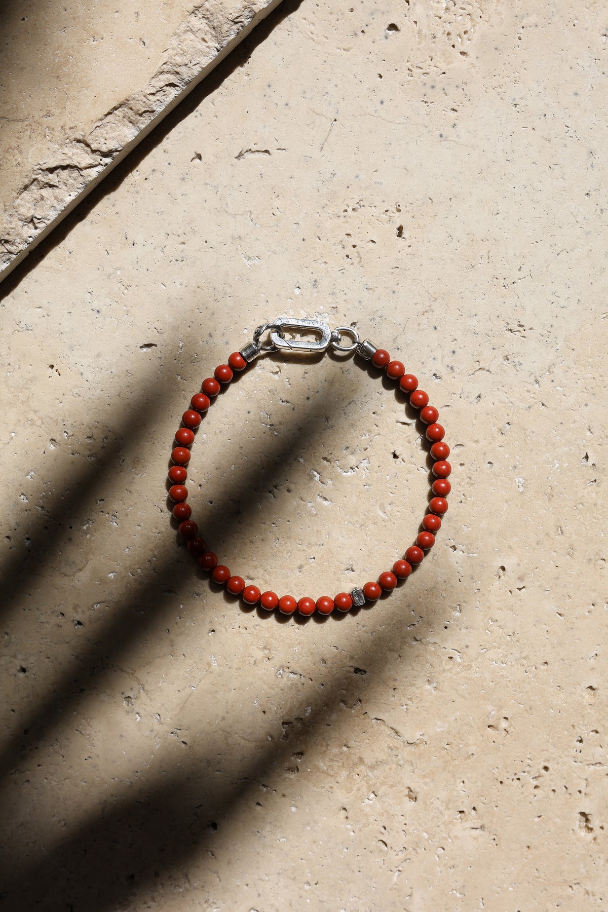 Signature Slim Bracelet | Red Jasper